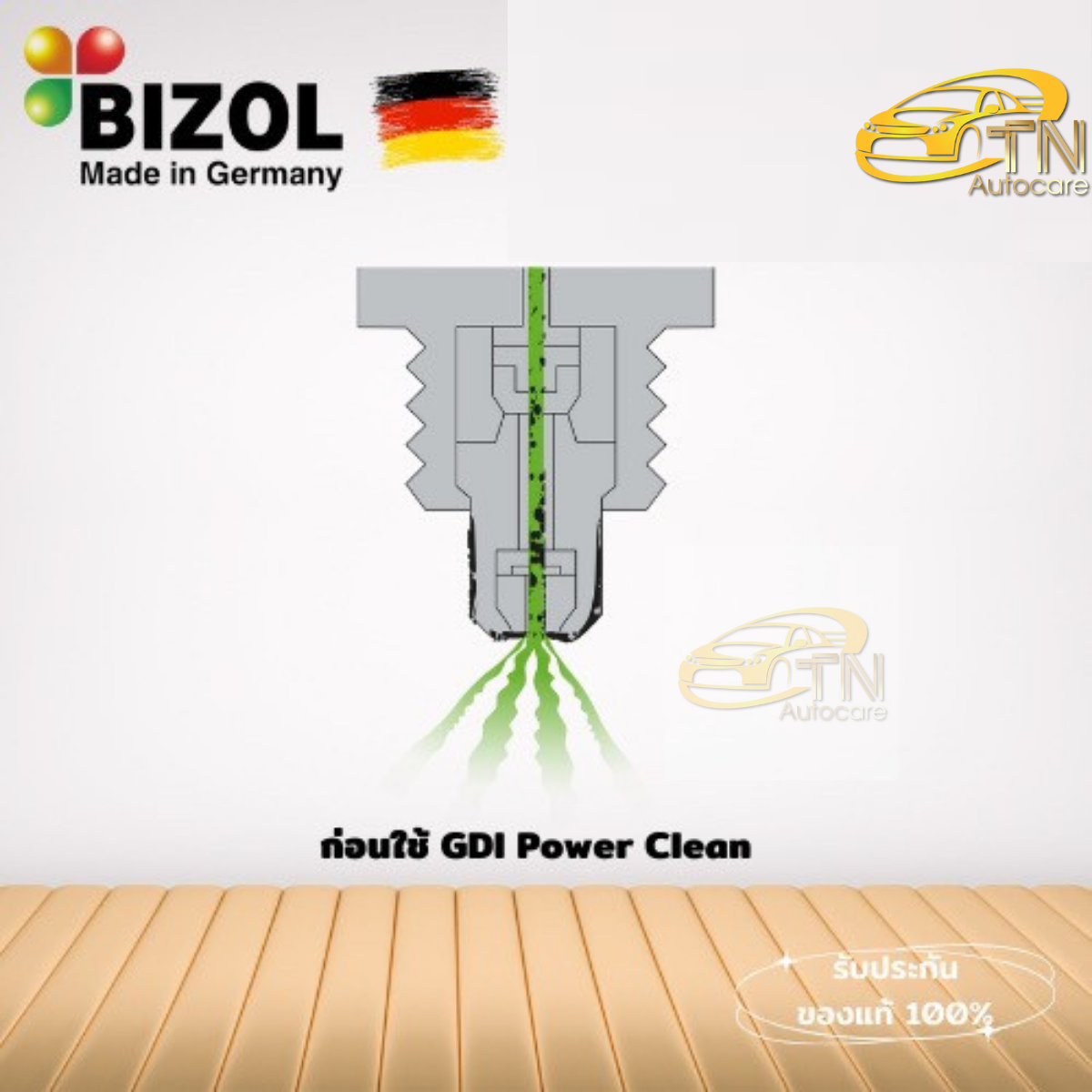 BIZOL GDI Power Clean น้ำยาทำความสะอาดหัวฉีด 500 ml.