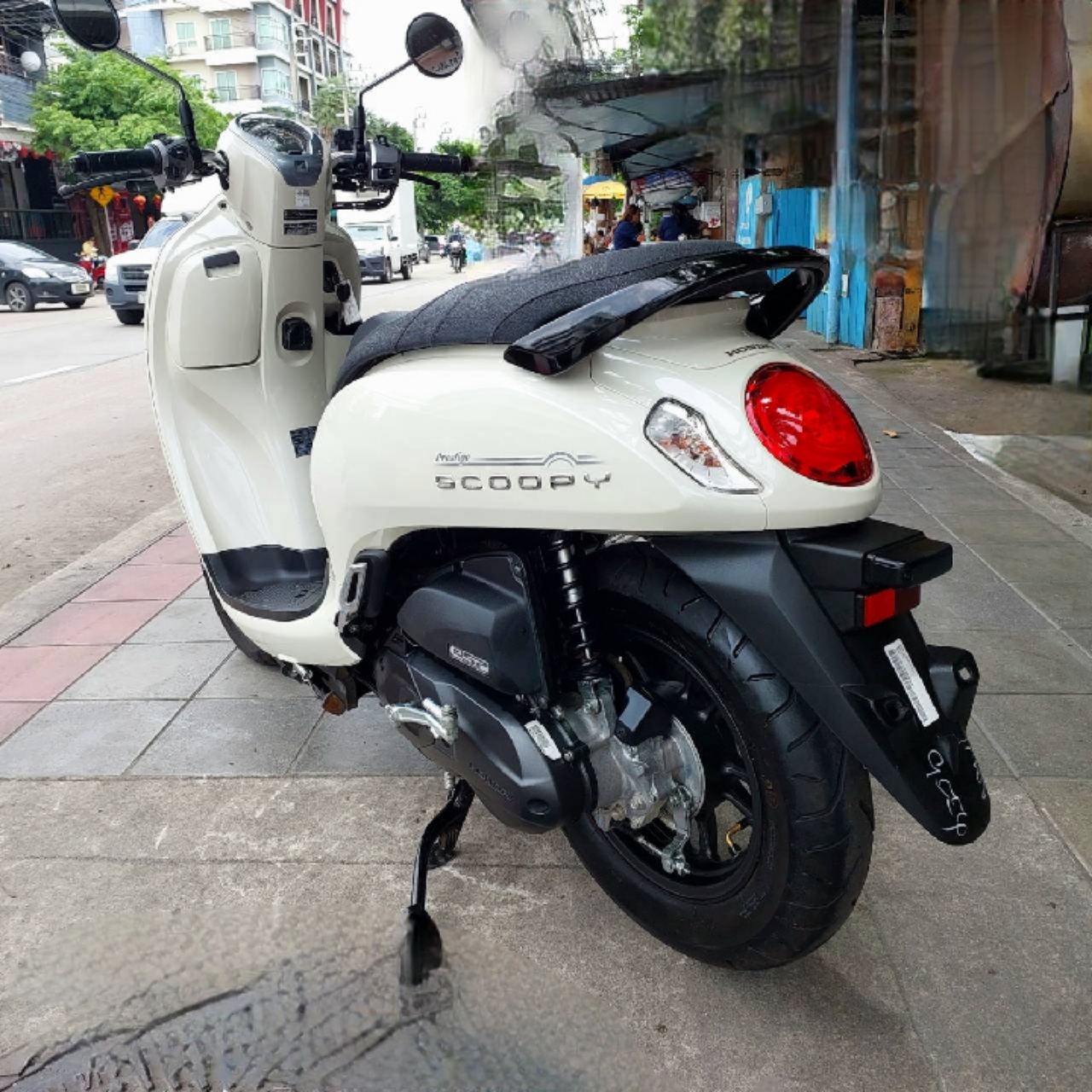 (ปิดการขาย) all new scoopy 2023 prestige ล้อแม็กซ์ รถ3 เดือนกว่า สภาพป้ายแดง