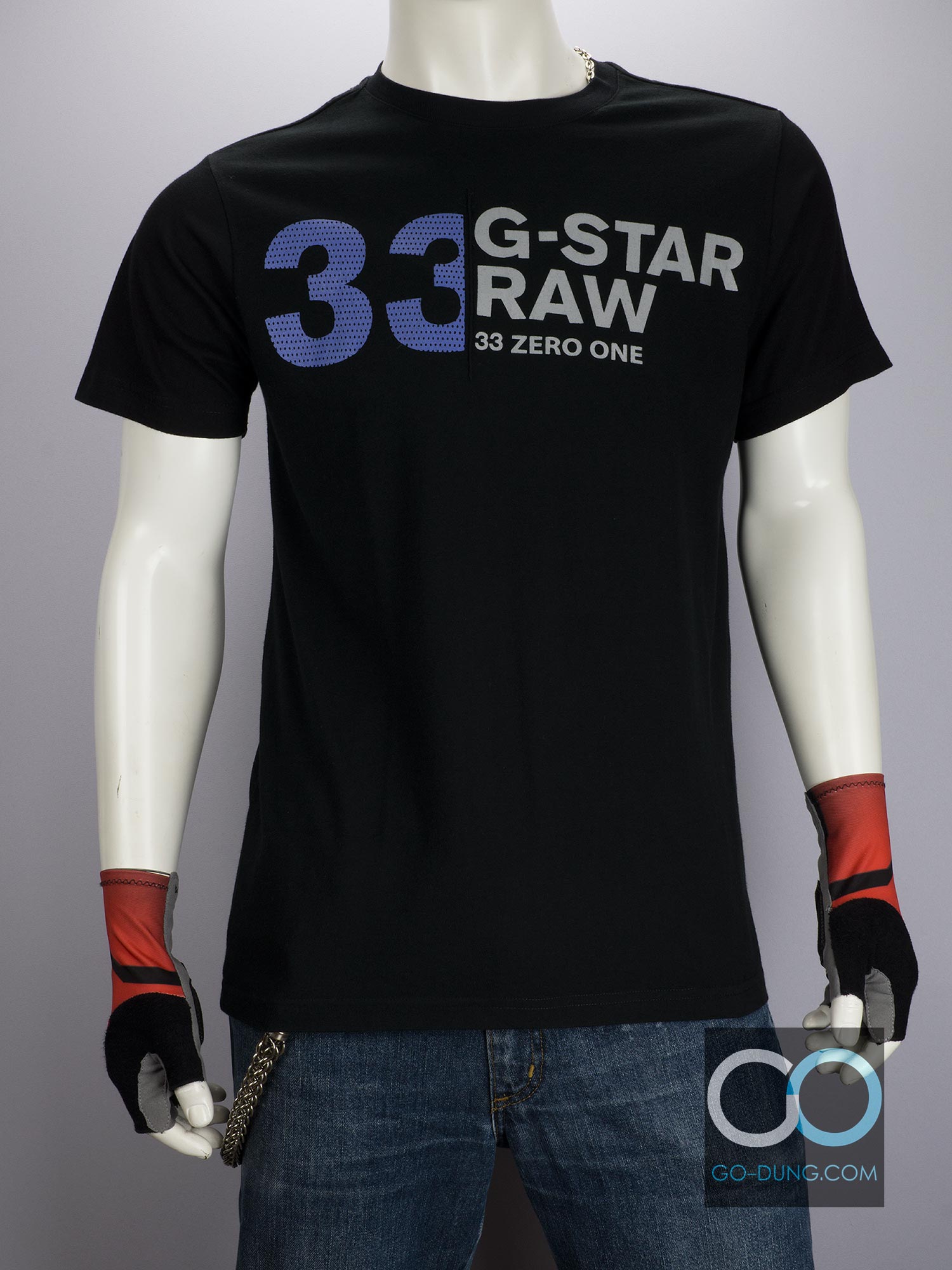 เสื้อยืดแบรนด์มือสอง G-STAR RAW 33 ZERO ONE ผ้า 100 คอตตอน