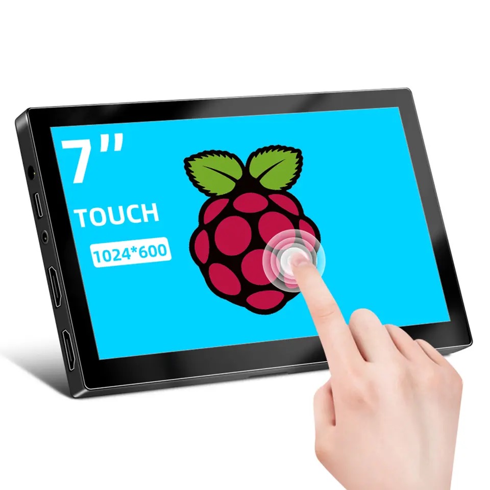7 inch Touch Screen Monitor 1024x600 ลำโพงในตัว รองรับ Raspberry Pi