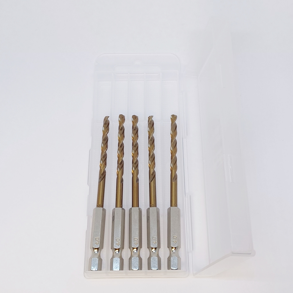[แพ็ค] OPP Beili ดอกสว่านก้านหกเหลี่ยม HSS 6542 M2 เจาะสแตนเลส เจาะเหล็ก