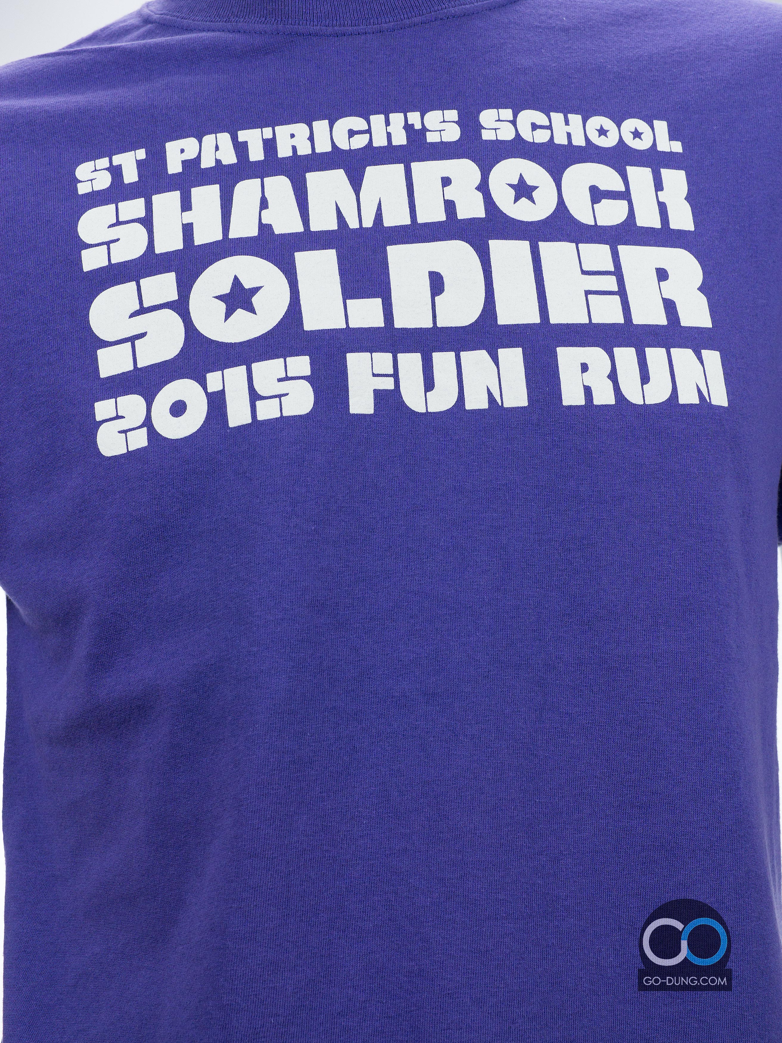 เสื้อยืดมือสอง PORT AND COMPANY : ST PATRICK'S SCHOOL ผ้า 100 คอตตอน