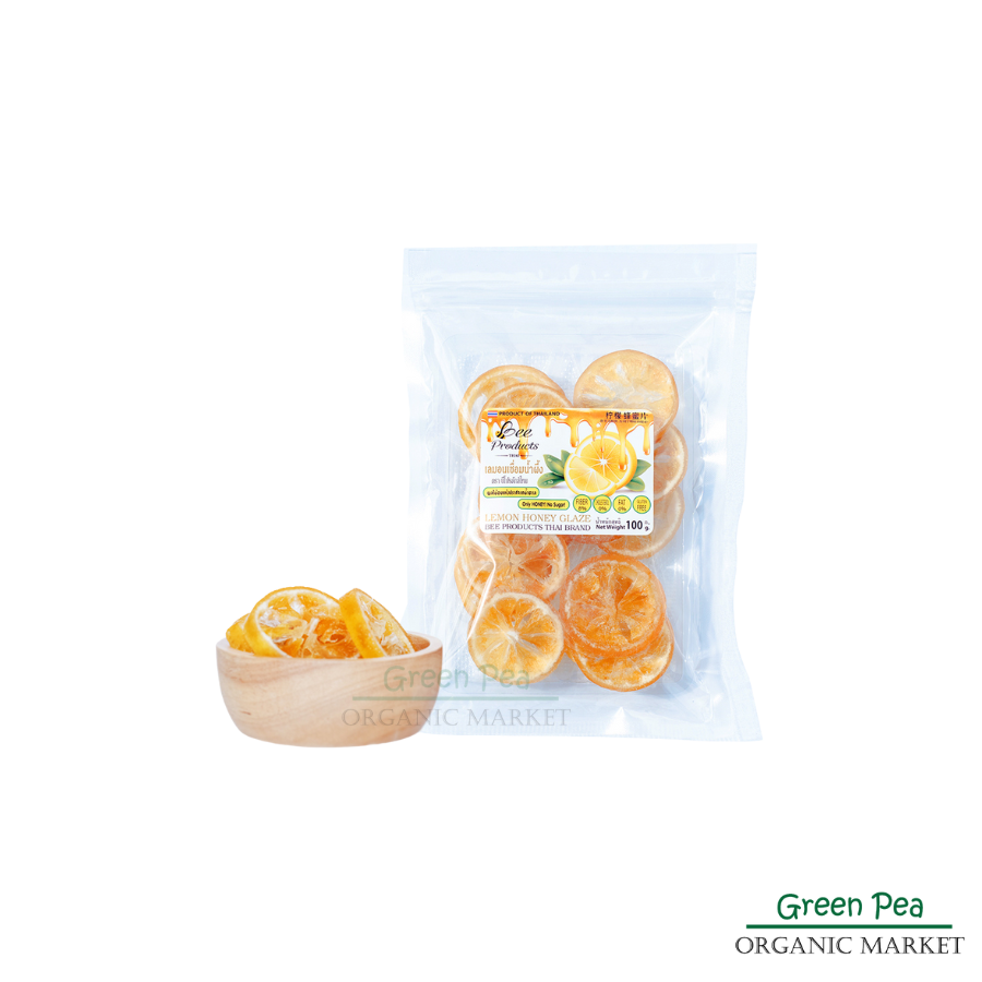 Bee Products Thai มะนาว เชื่อม น้ำผึ้ง Lemon / Lime Honey Glaze ขนาด 100 กรัม เคี้ยวเพลิน ชุ่มคอ ผสมเครื่องดื่ม พร้อมทาน