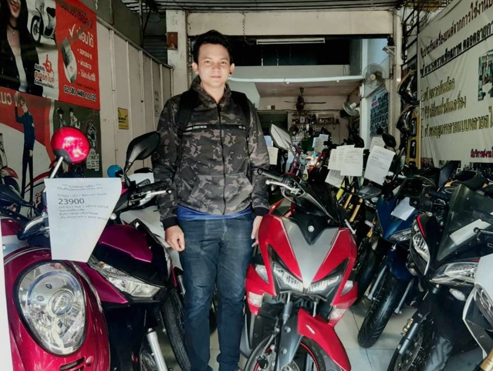 ((ปิดการขาย)) aerox สีแดง ขอบคุณน้องเบนซ์ ที่มาอุดหนุนครับ