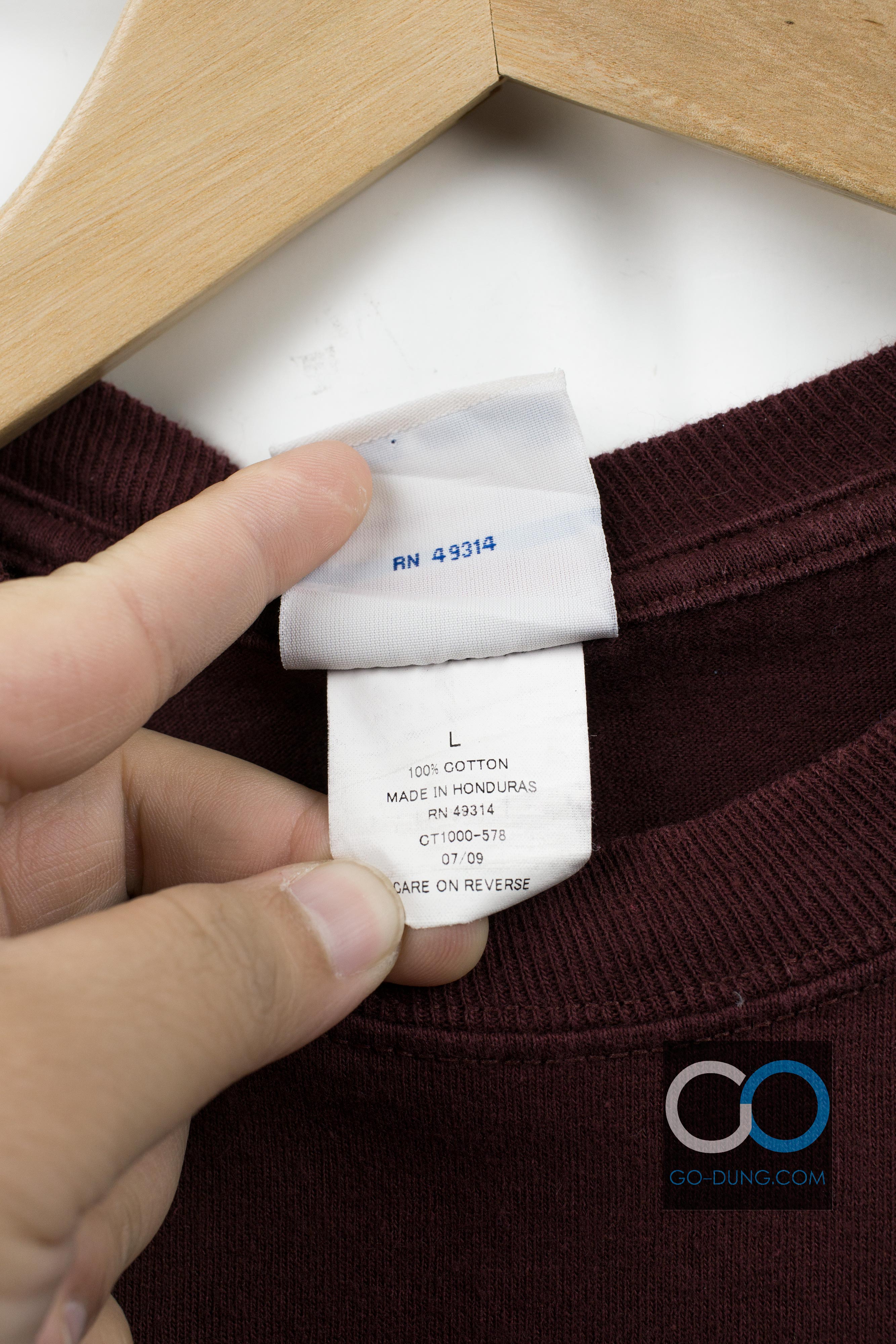 เสื้อยืด USA มือสอง CHAMPION : TUS TEXAS SOUTHERN UNIVERITY ผ้า 100 คอตตอน