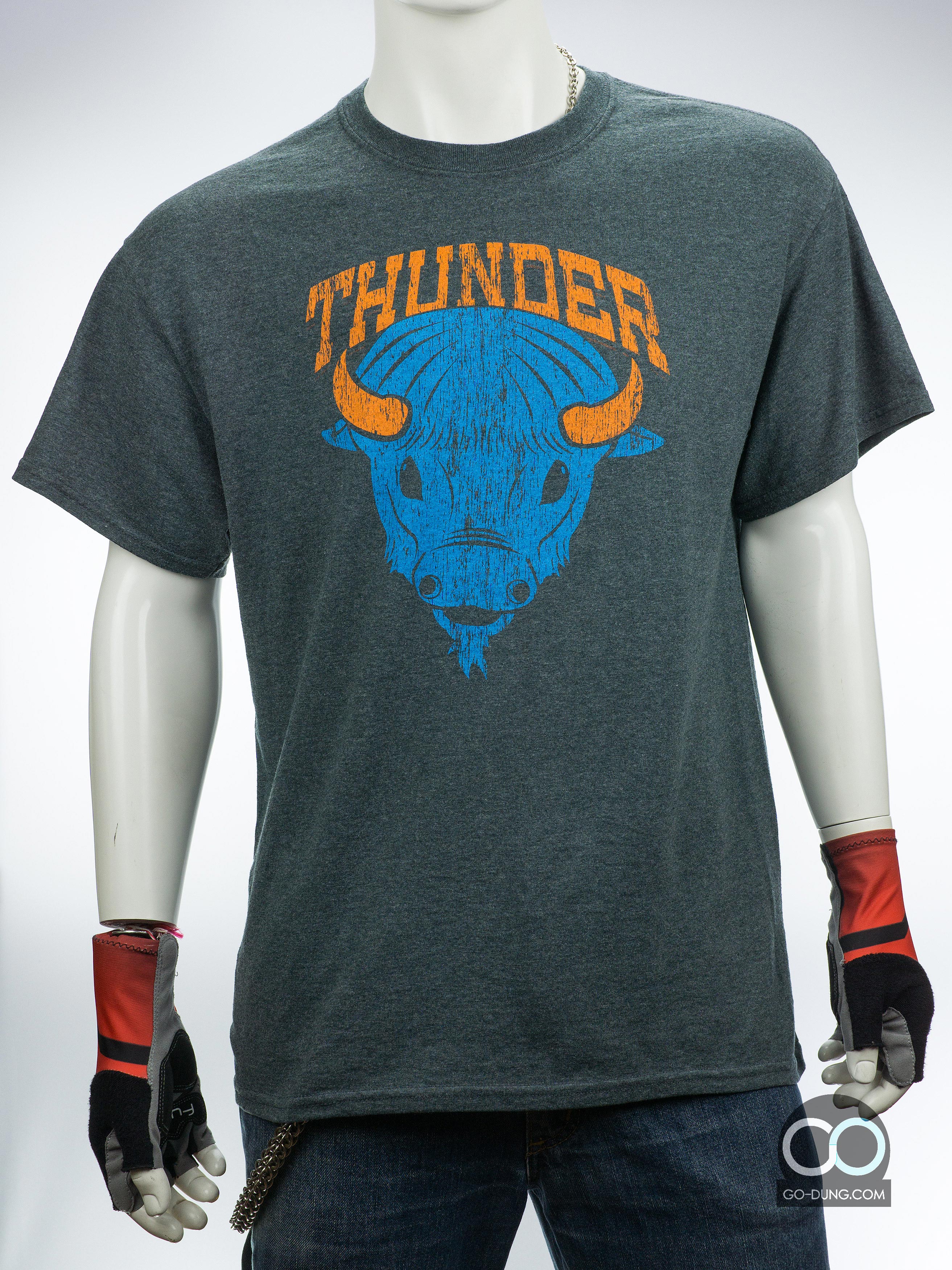 เสื้อยืดมือสอง GILDAN : THUNDER ผ้าบาง ผ้า 50/50