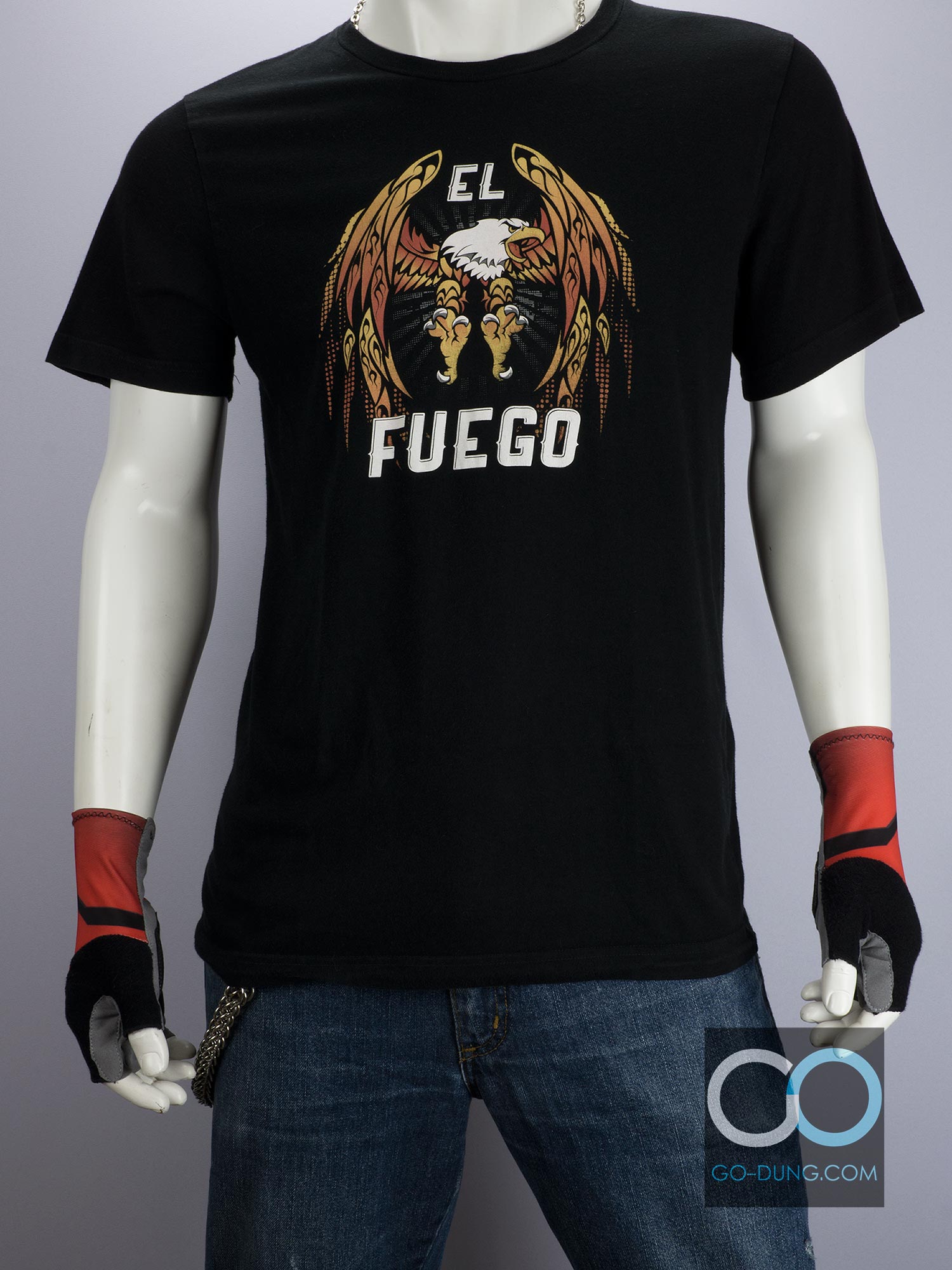 เสื้อยืดมือสอง EL FUEGO ผ้า 100 คอตตอน ยี่ห้อ CANVAS