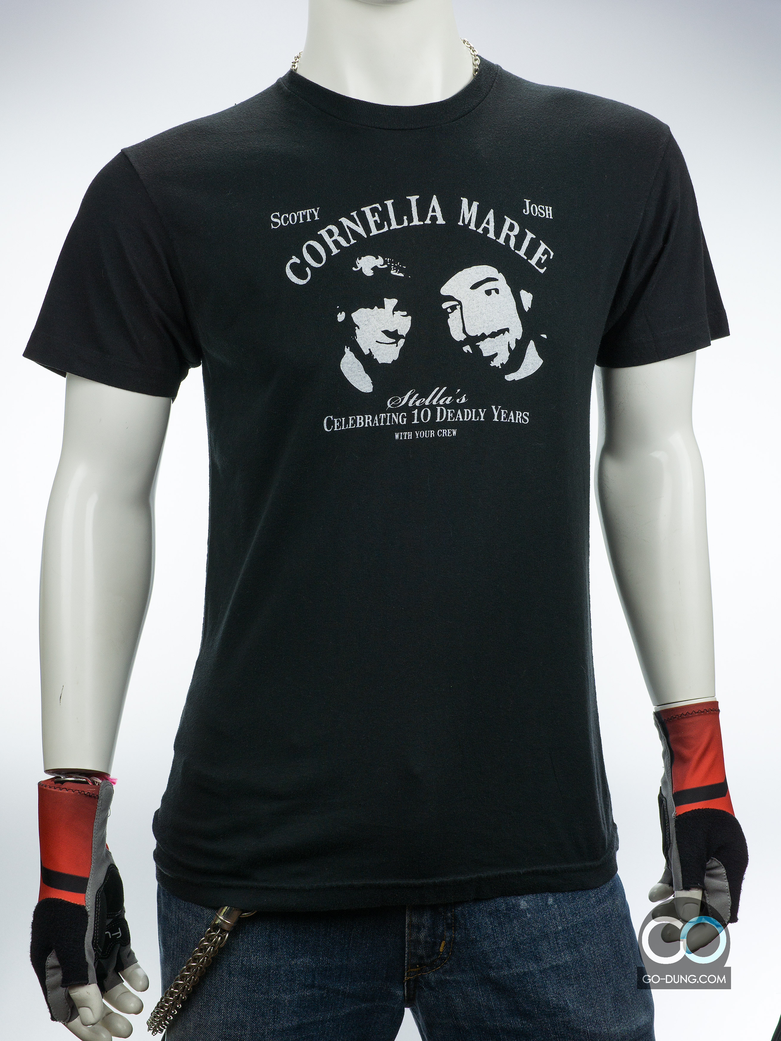 เสื้อยืดมือสอง AMERICAN APPAREL : SCOTTY JOSH CORNELIA MARIE ผ้าบาง ผ้า 50/50