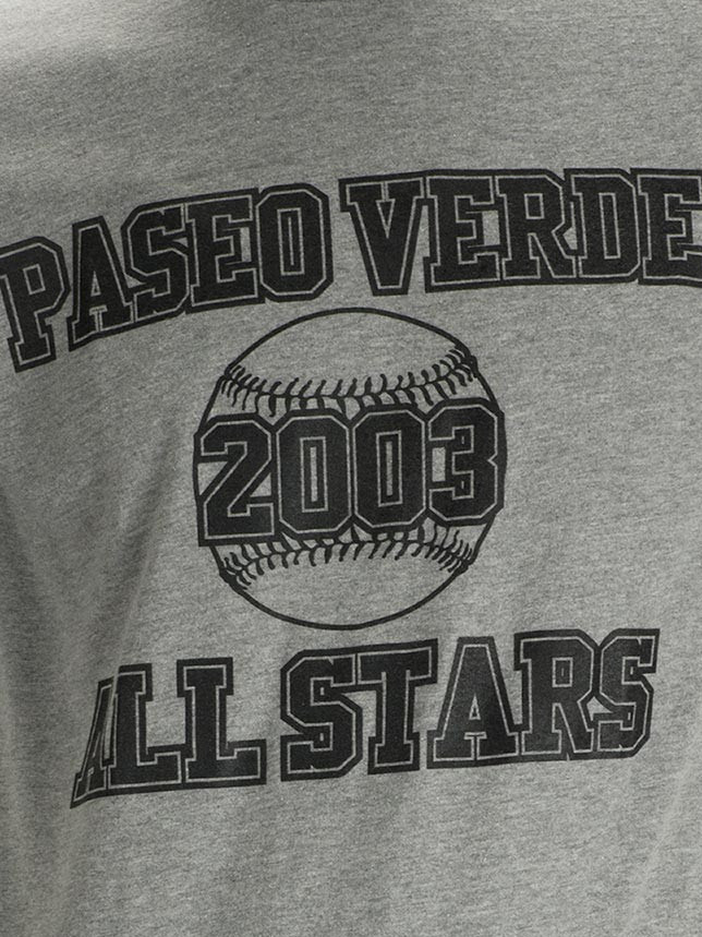 เสื้อยืดวินเทจ PASEO VERDE ALL STAR 2003 ผ้าผสมโพลี ป้าย JERZEES