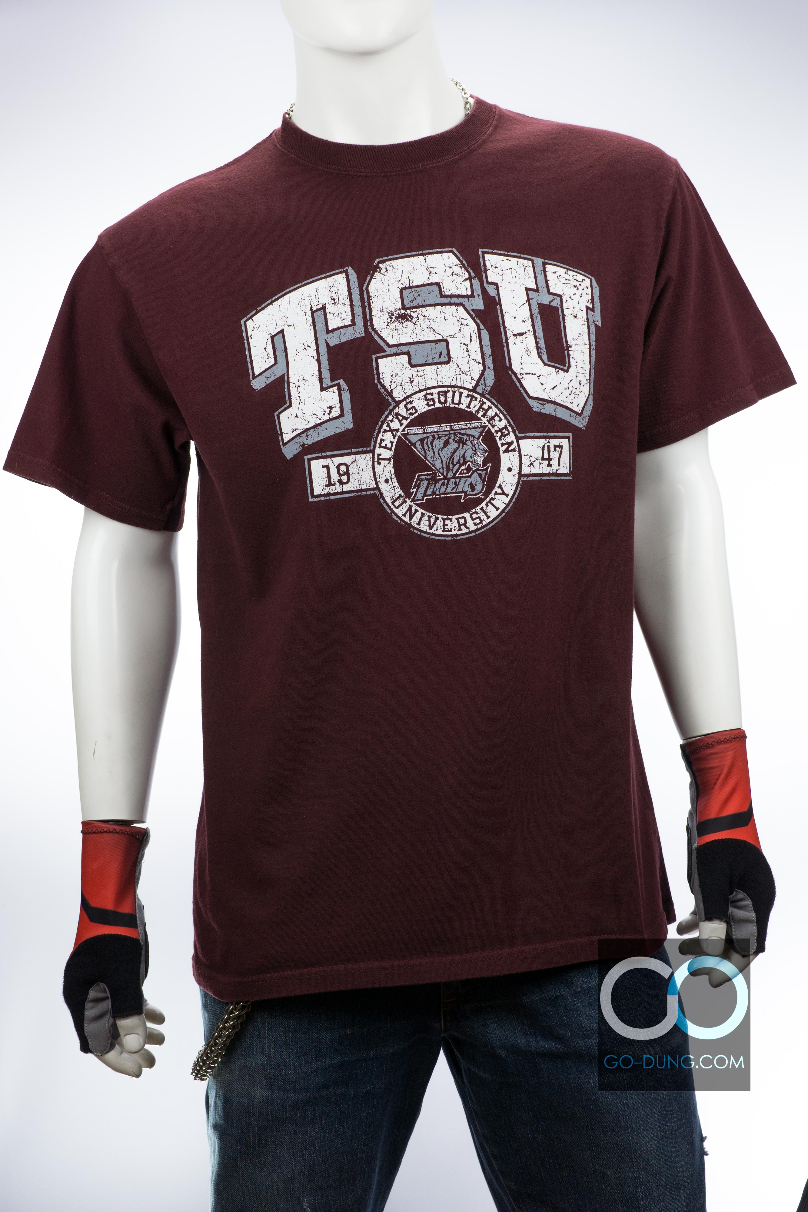 เสื้อยืด USA มือสอง CHAMPION : TUS TEXAS SOUTHERN UNIVERITY ผ้า 100 คอตตอน