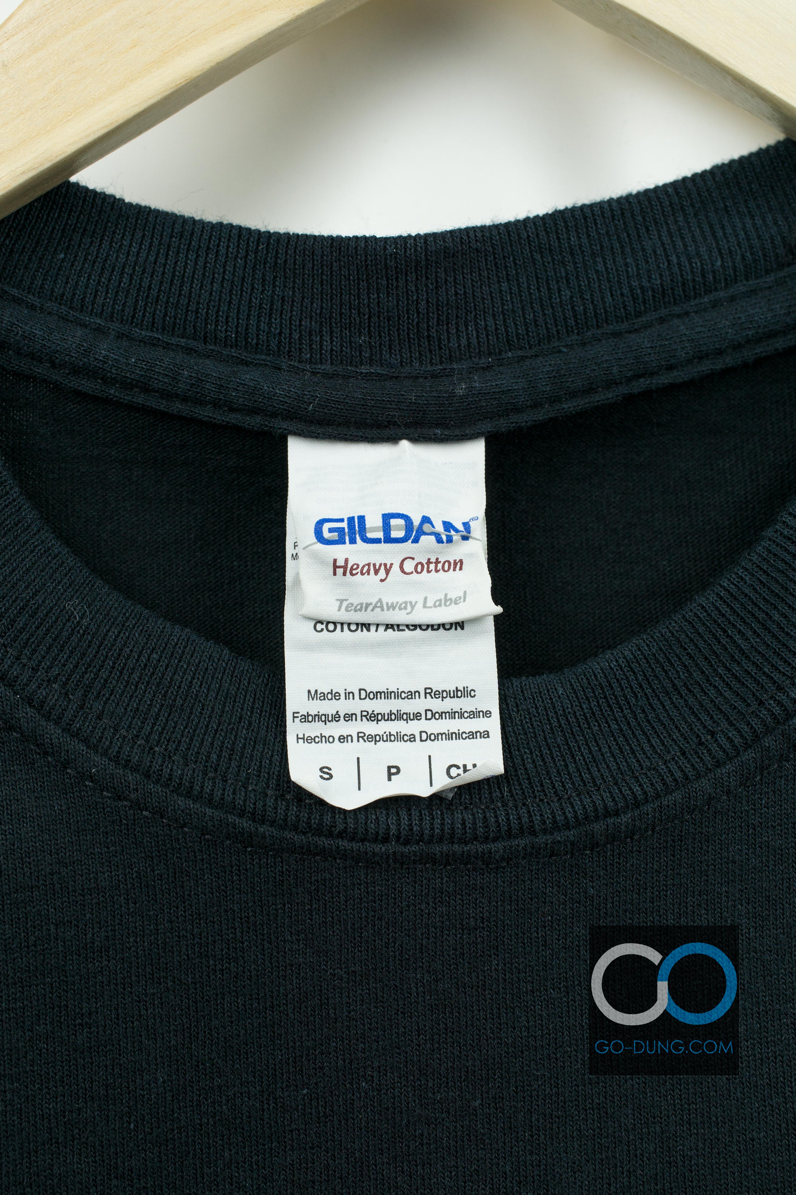เสื้อยืด USA มือสอง GILDAN : BANDWORKS LIVE LEARN ROCK ผ้า 100 คอตตอน