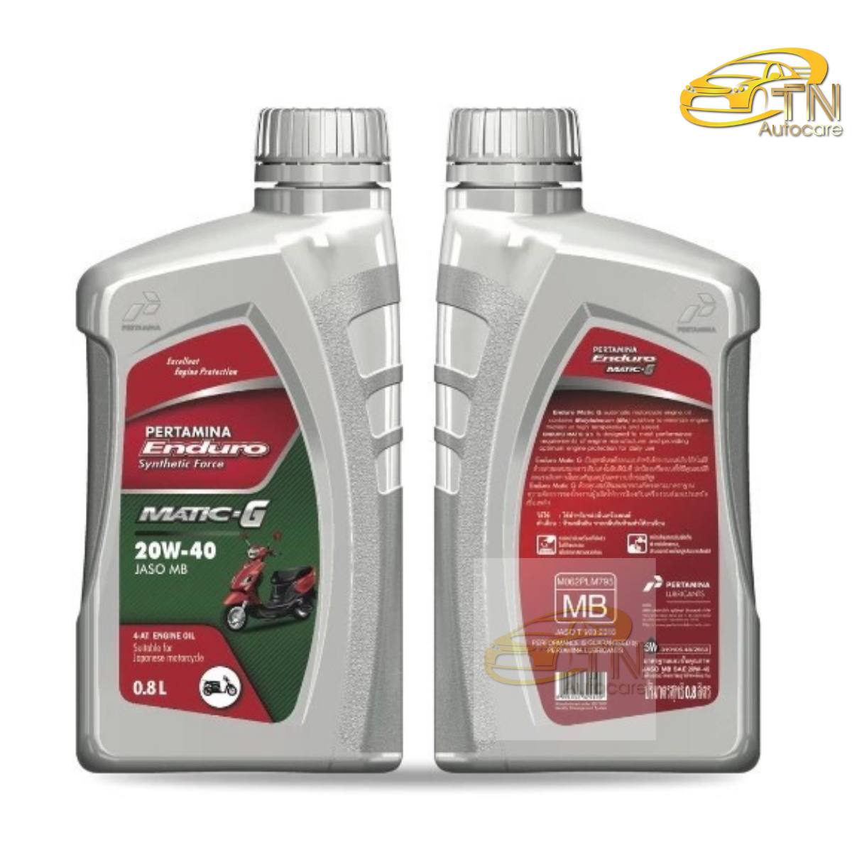น้ำมันเครื่อง ENDURO รุ่น 4T MATIC-G 20W40 0.8L