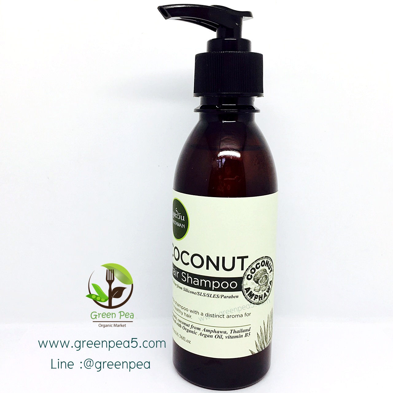 ภูตะวัน แชมพูสระผมมะพร้าว 320 มล.