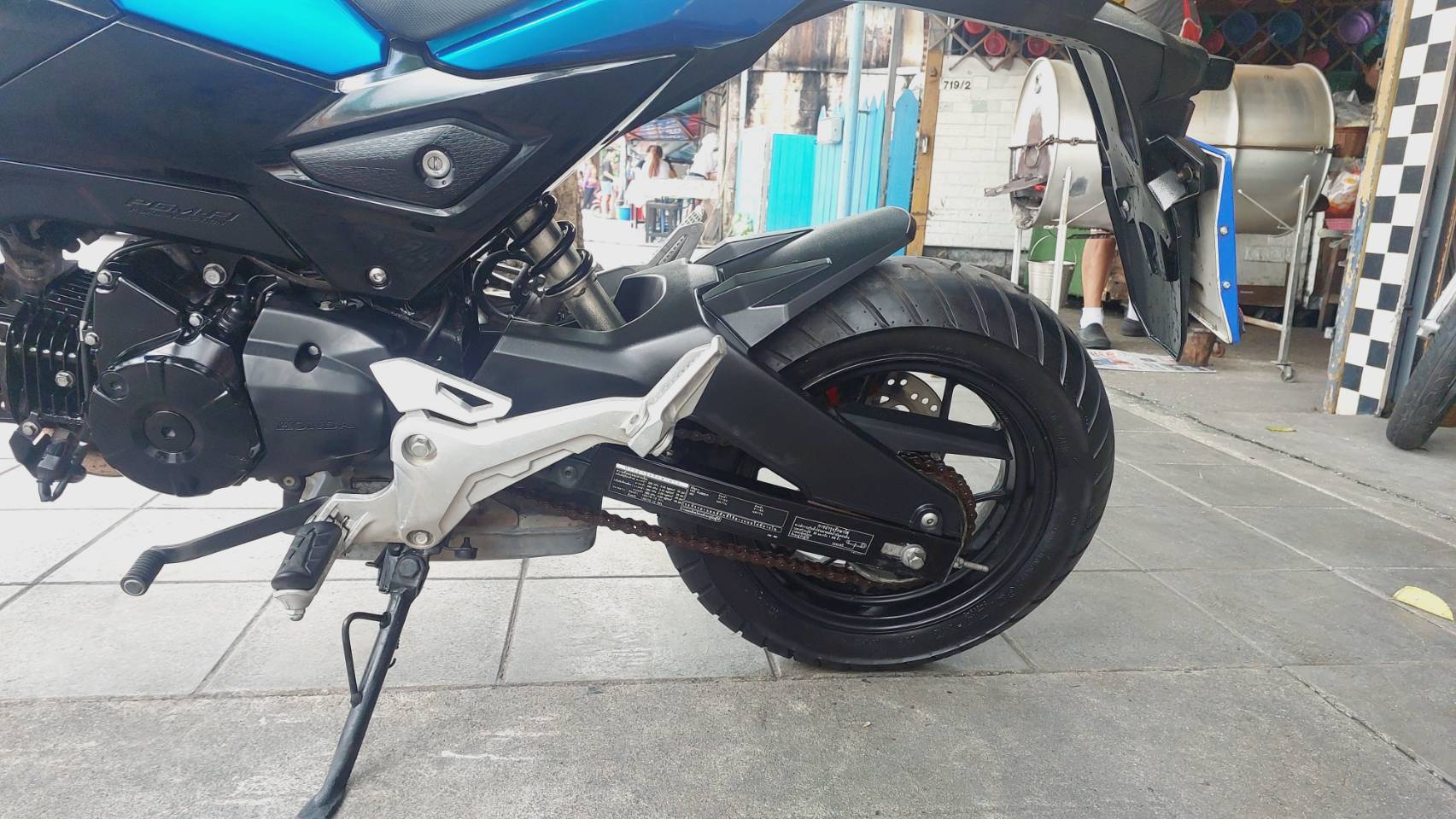 (ปิดการขายครับ) msx sf 2017 สีน้ำเงินดำ ตัวใหม่ไฟหน้า LED