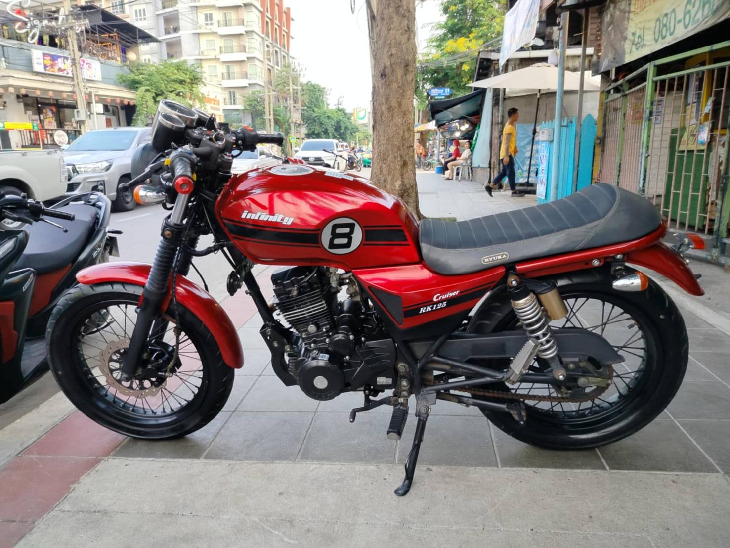 ปิดการขาย สีแดงครับ rk125