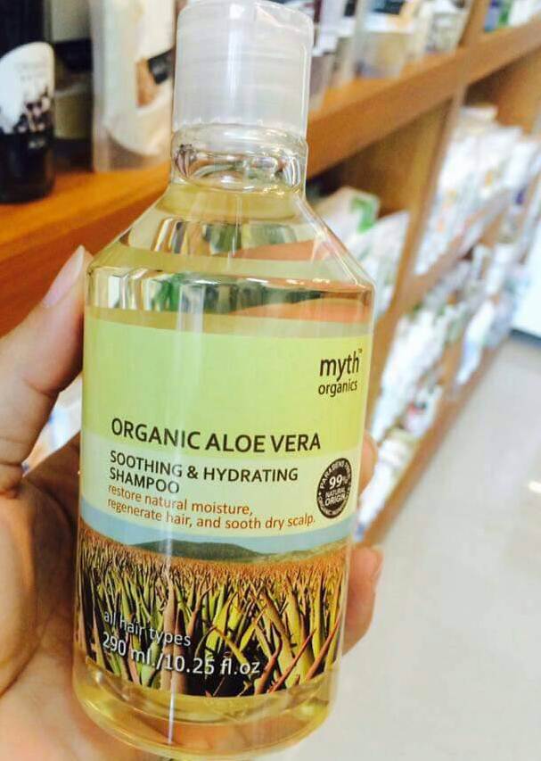 แชมพูออร์แกนิคอะโลเวลา By nature/Organic Aloe vera by Nature