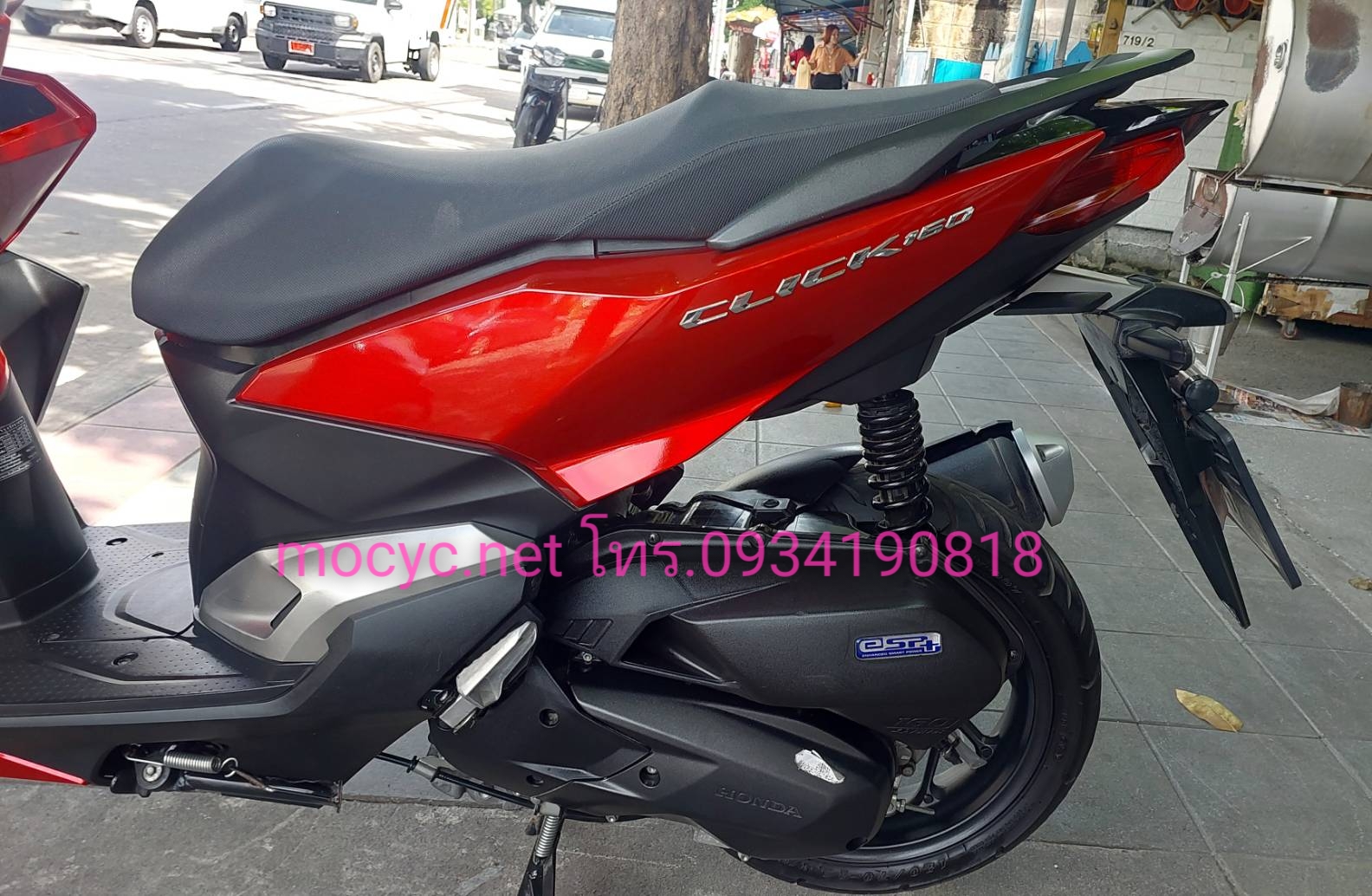 (ปิดการขายครับ) click 160 สีแดง ปี 2023 สภาพสวย