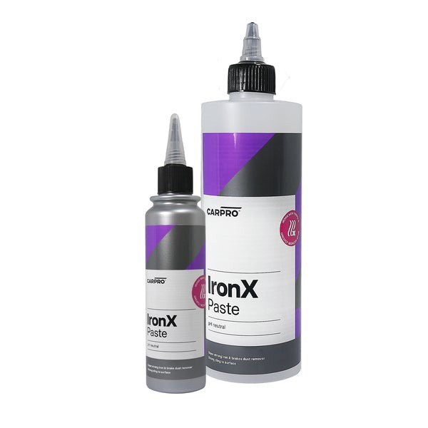 CARPRO Iron X Paste ผลิตภัณ์ชนิดเจลเข้มข้น กลื่นเชอร์รี่ สำหรับขจัดละอองโลหะต่างๆ ขนาด 150 ml