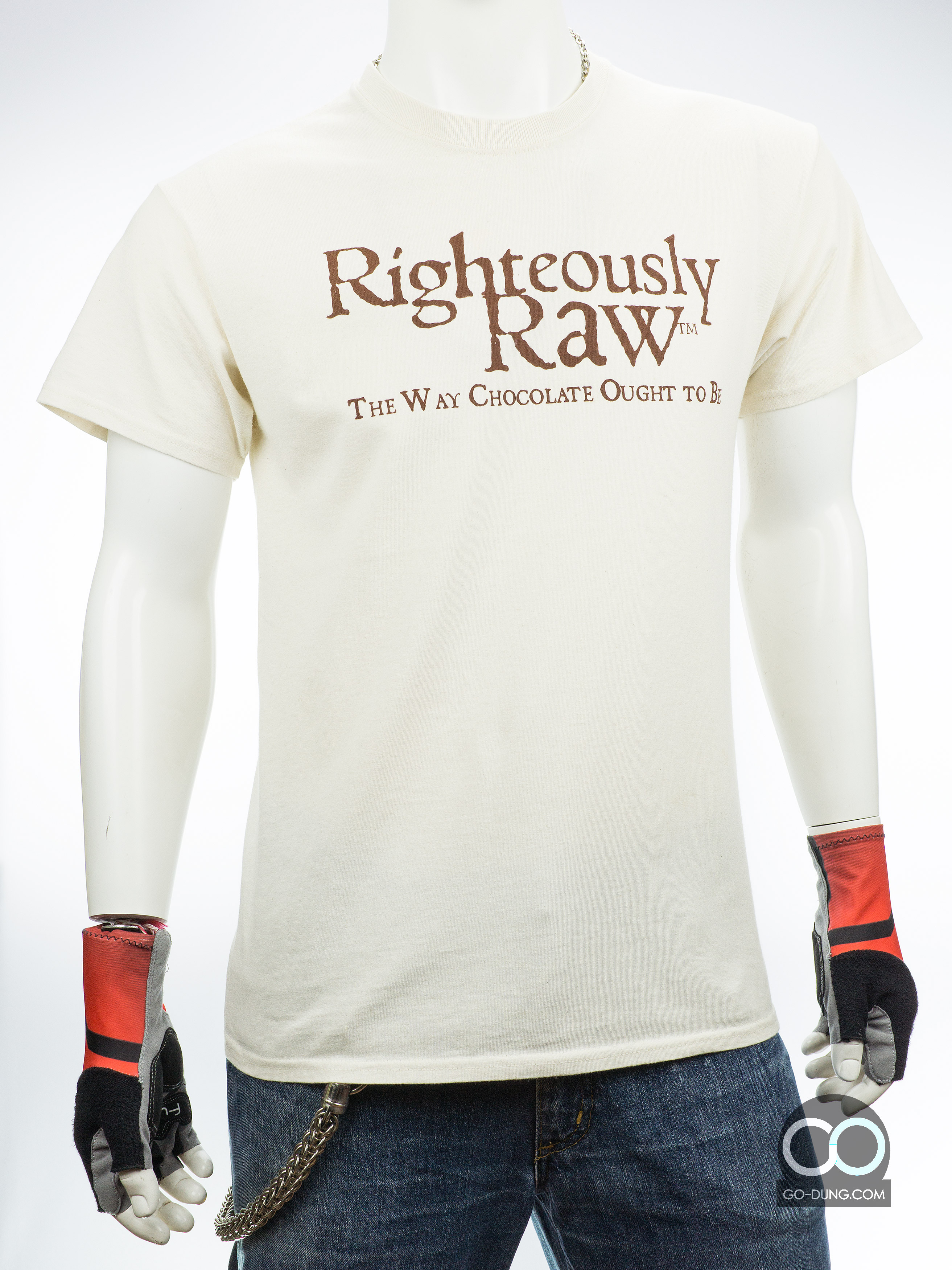 เสื้อยืดมือสอง GILDAN : RIGHTEOUSLY RAW ผ้า 100 คอตตอน