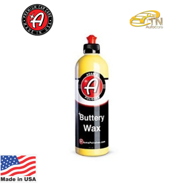 Adam's Buttery Wax (16oz/473ml) ผลิตภัณท์แว๊กซ์เคลือบเงารถ เพิ่มความเงางามยาวนานหลายเดือน