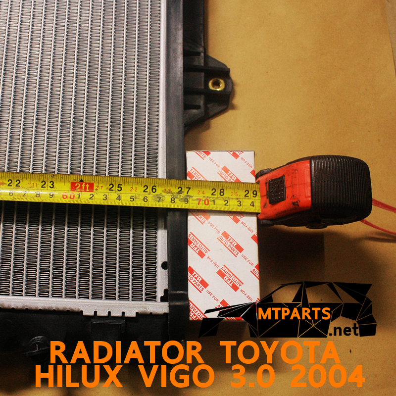 หม้อน้ำTOYOTA HILUX VIGO D4D เครื่อง 3000 CC. 2004 เครื่อง D4D KUN145 KUN150 