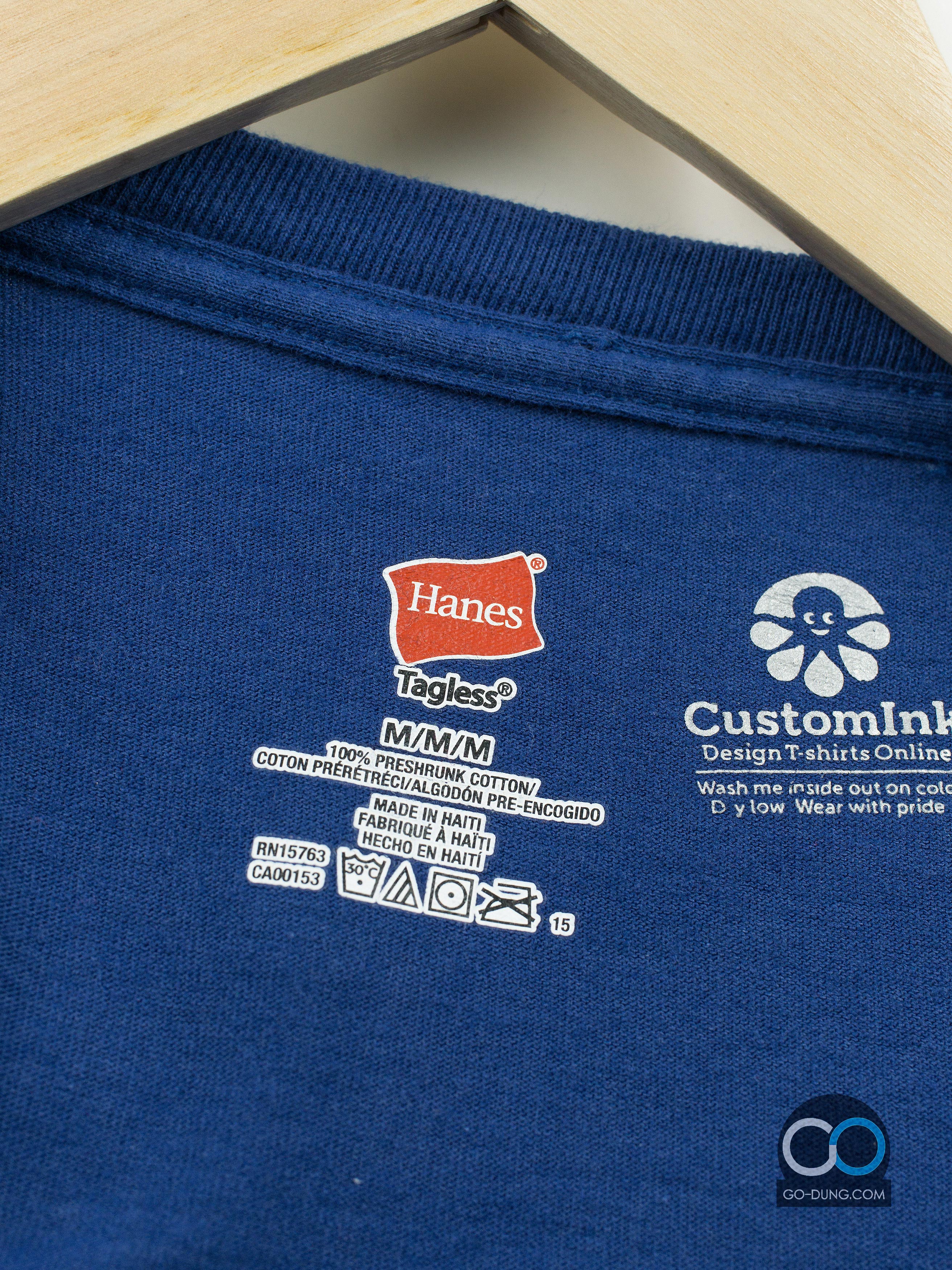 เสื้อยืดมือสอง HANES : MATH VOLUNTEER ผ้า 100 คอตตอน