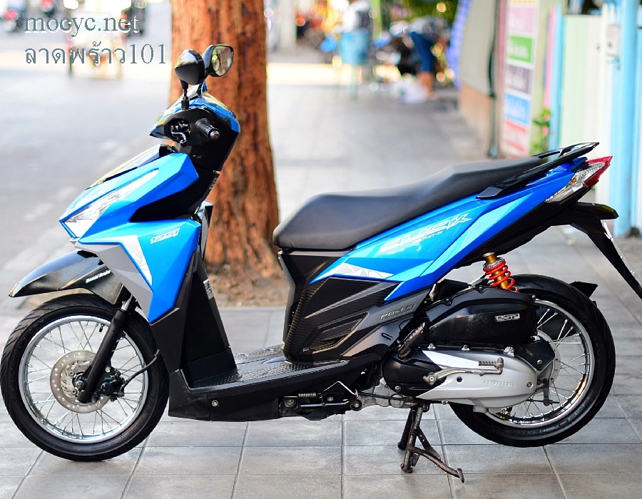 (( ขายแล้วครับ )) click 125i สีนํ้าเงิน