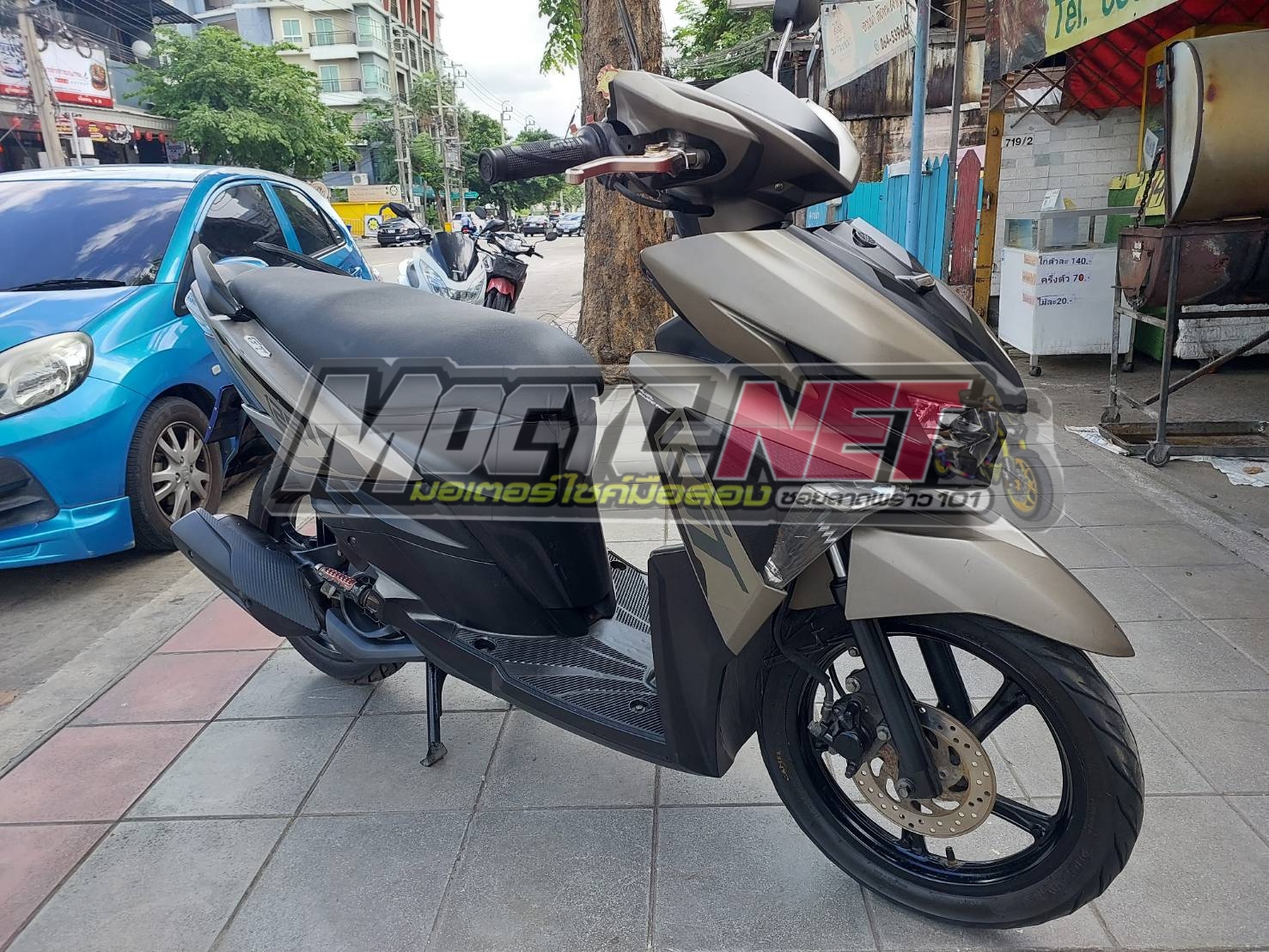 (ปิดการขาย) พร้อม ส่งครับyamaha GT 125 สีเทาทะเบียนปี 2558