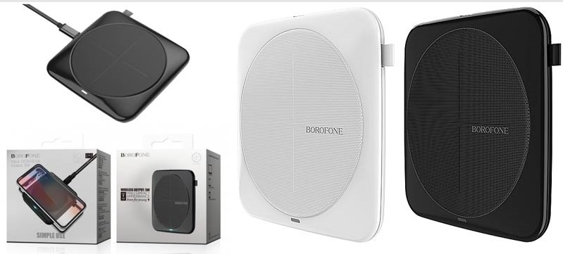 ชาร์จไร้สาย Borofone Wireless 5W (Model-BQ1)
