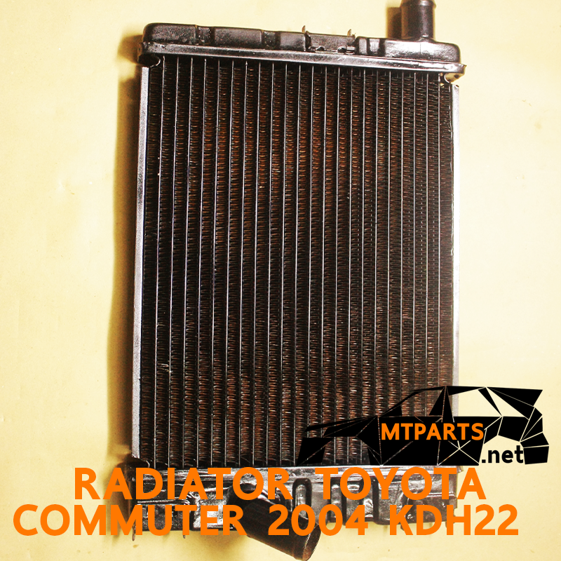 หม้อน้ำ TOYOTA COMMUTER KDH222 2004 เครื่องD4D รถตู้ RADIATOR ลูกเล็ก