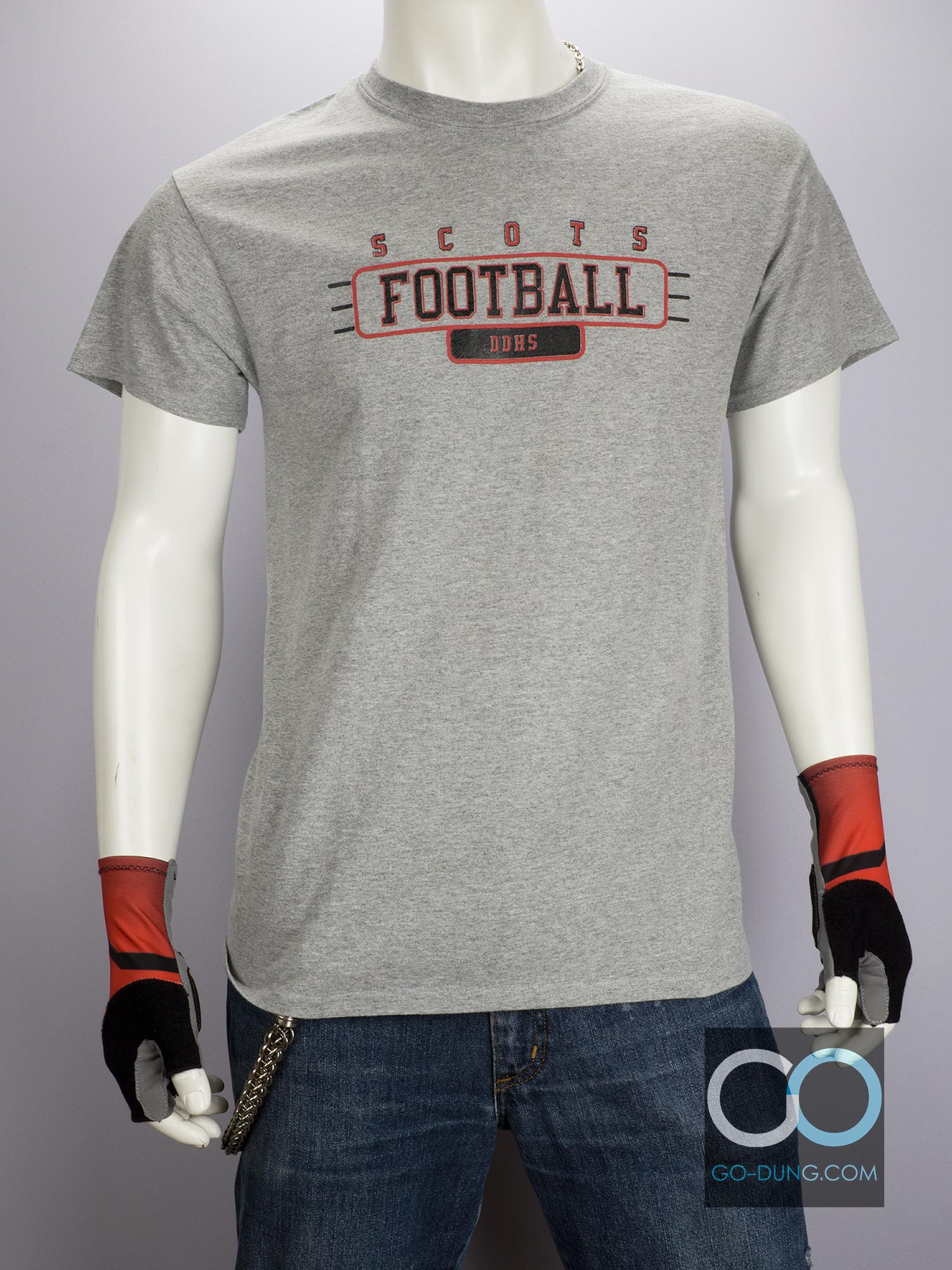 เสื้อยืดผ้าบาง GILDAN : SCOTT FOOTBALL DDHS ผ้า 50/50