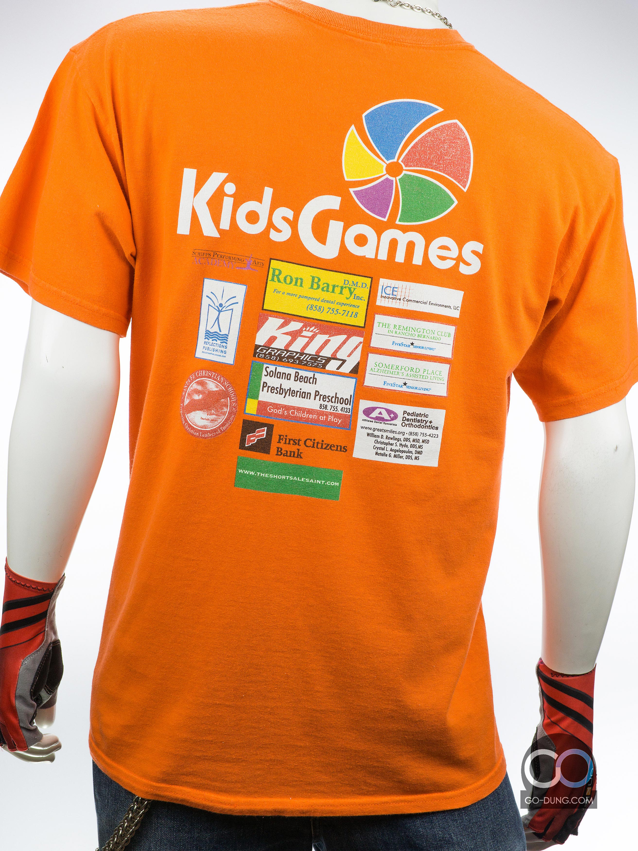 เสื้อยืดมือสอง GILDAN : KIDS GAME ผ้า 100 คอตตอน