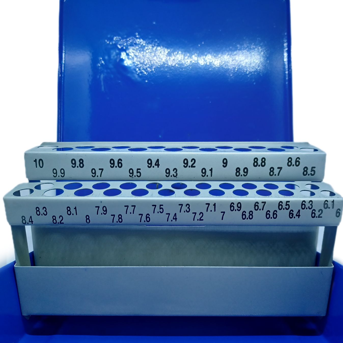 OPP กล่องใส่ดอกสว่านโลหะ 6.0-10.0 mm. ใส่ได้ 41 ดอก (กล่องเปล่า)