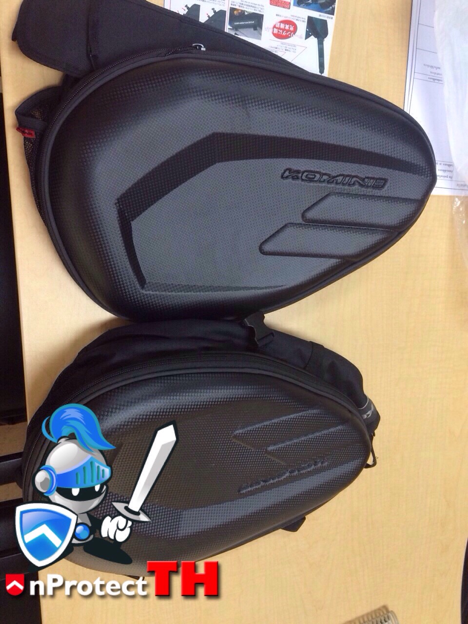 กระเป๋าคู่ติดท้ายรถบิ๊กไบค์ Komine SA-212