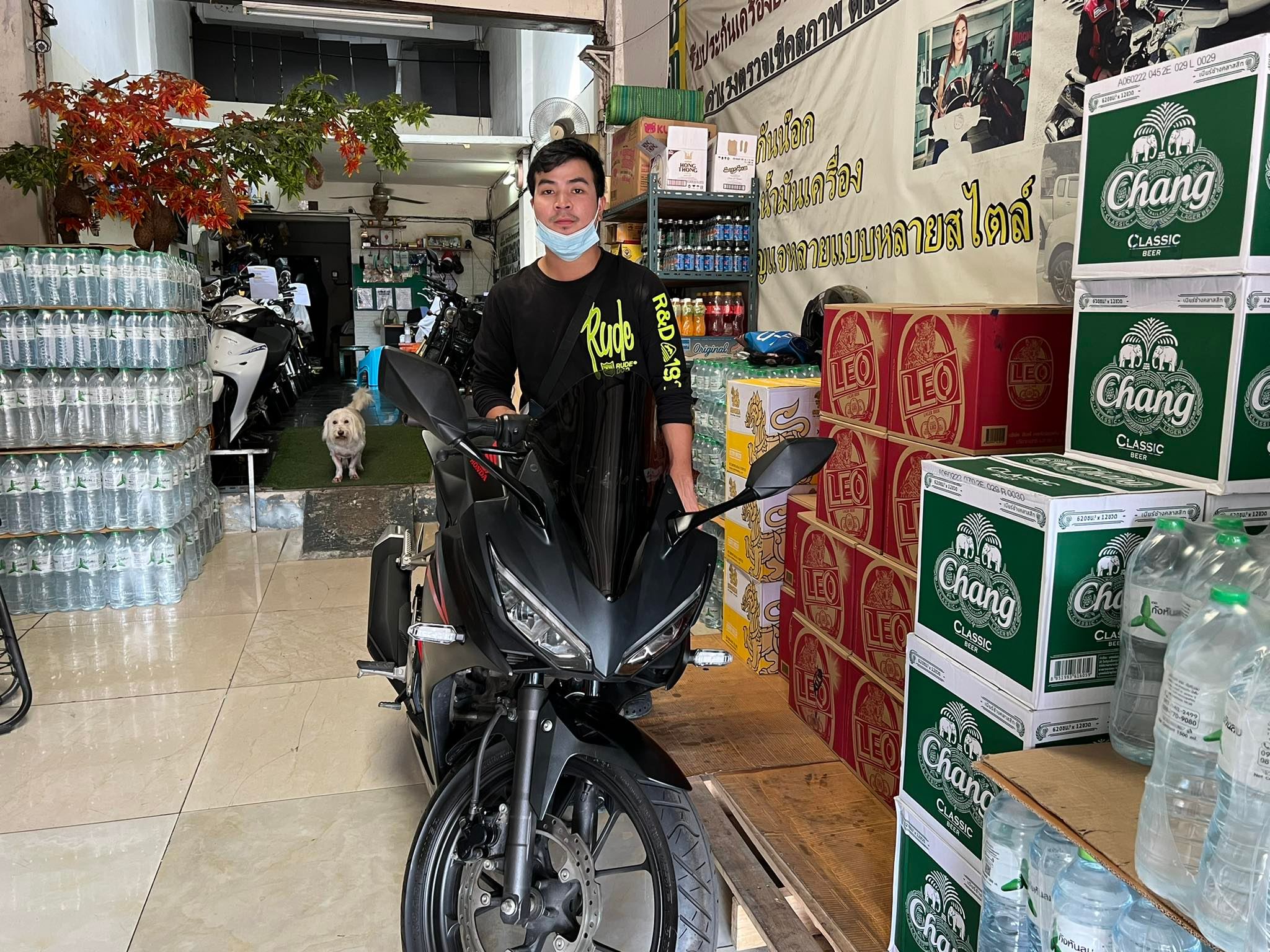 (( ขายแล้วครับ )) all new cb150r ปี2021 ขอบคุณๆเก่ง ที่มาอุดหนุนครับ