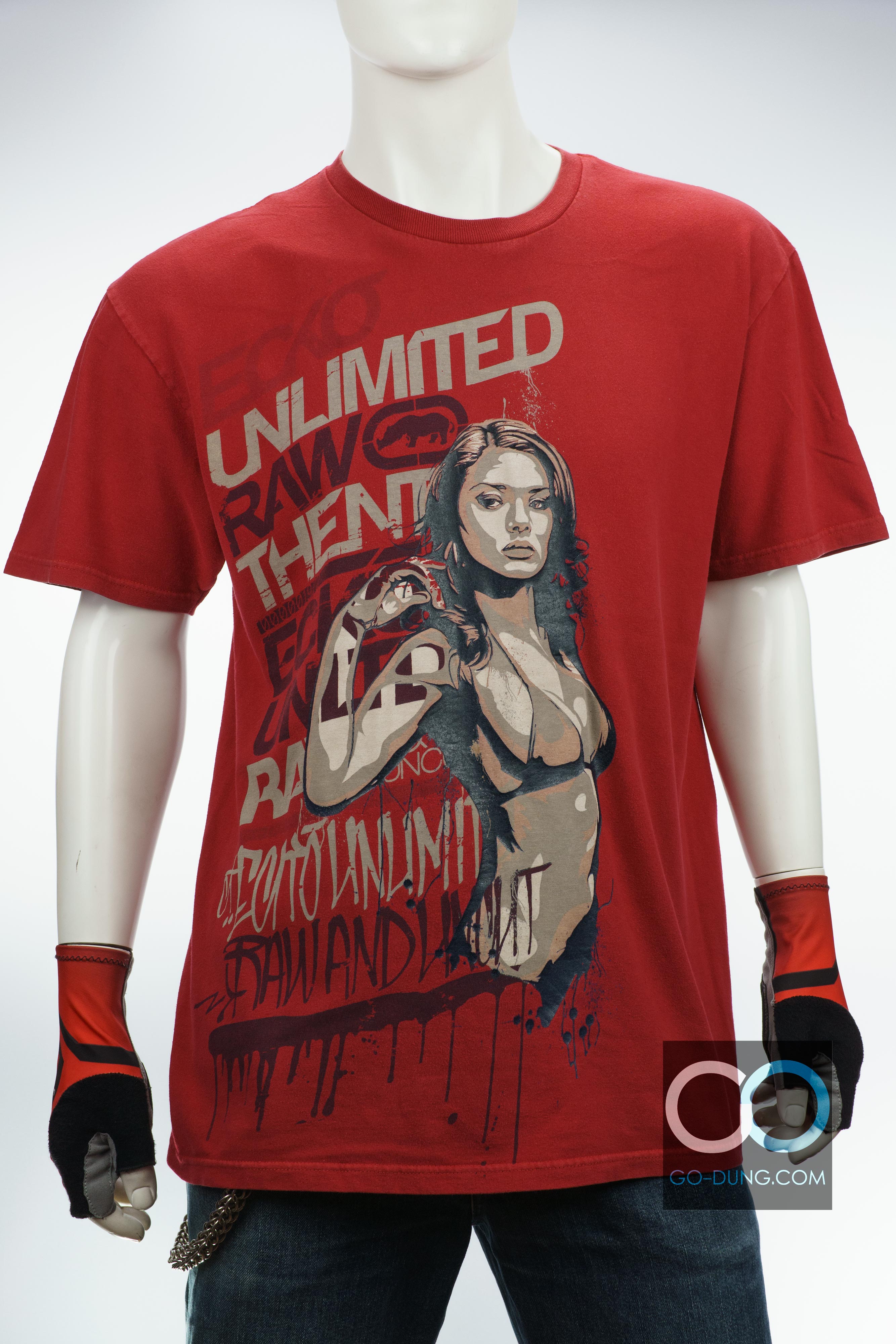 เสื้อยืดมือสองแบรนด์เนม ECKO : UNLIMITED RAW THEM ECKO ผ้า 100 คอตตอน