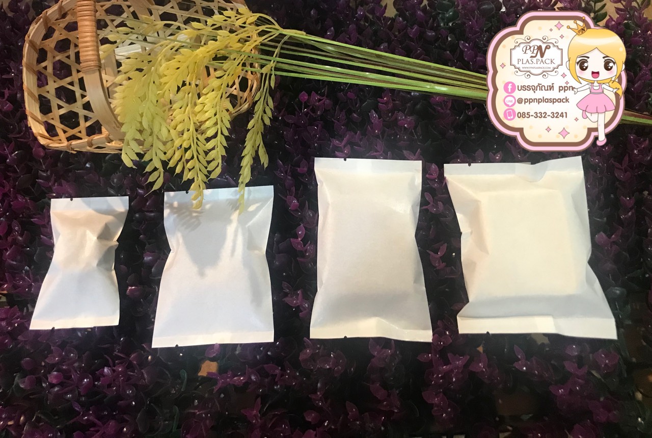 ซองกระดาษขาว ใส่สบู่ 100 g. ขนาด 8 X 13 cm.