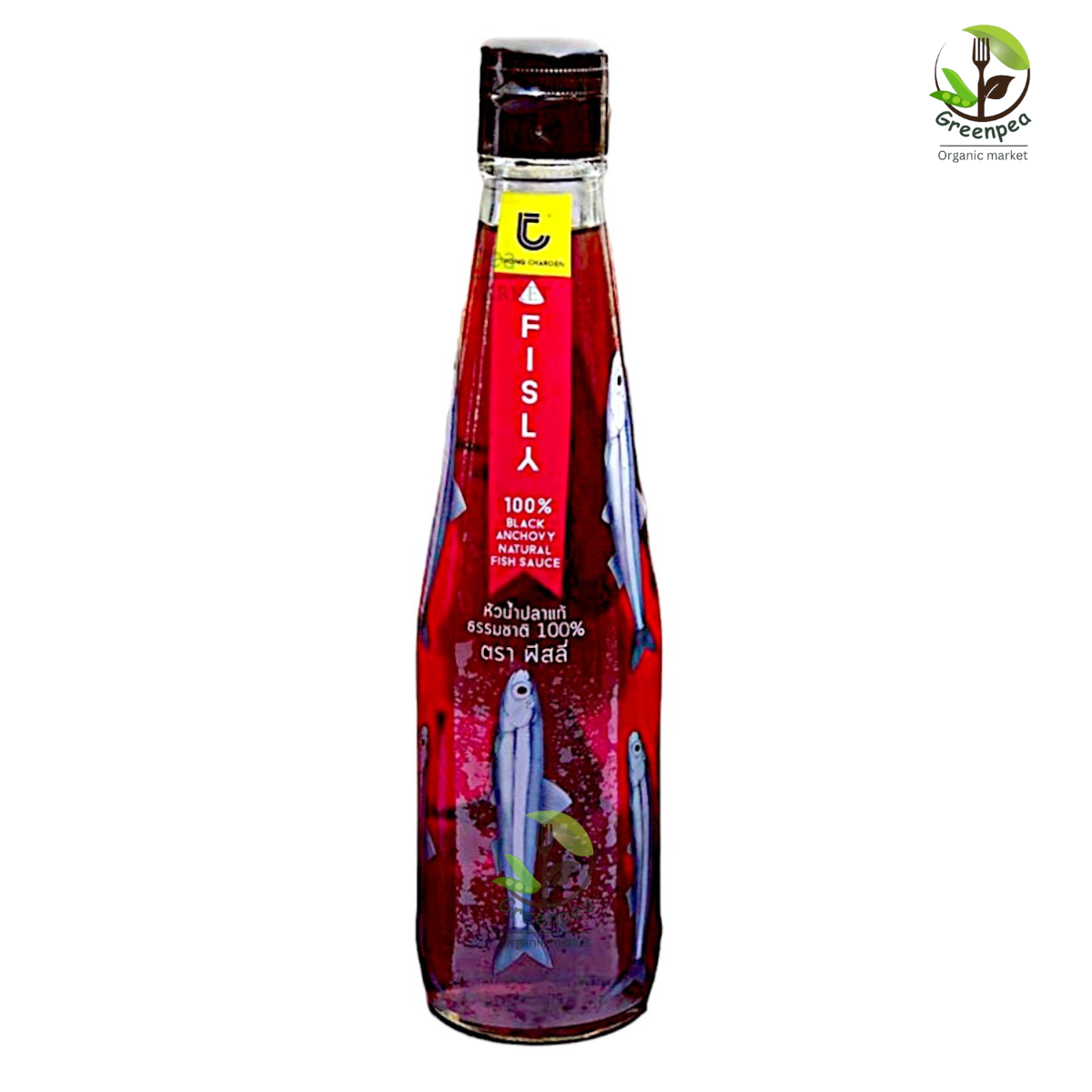 Fishly หัวน้ำปลาแท้ จากปลาไส้ตัน 300ml. คีโต (KETO) ตรา ฟิสลี่ Frish Sauce หัวน้ำปลาแท้100% เครื่องปรุงคีโต