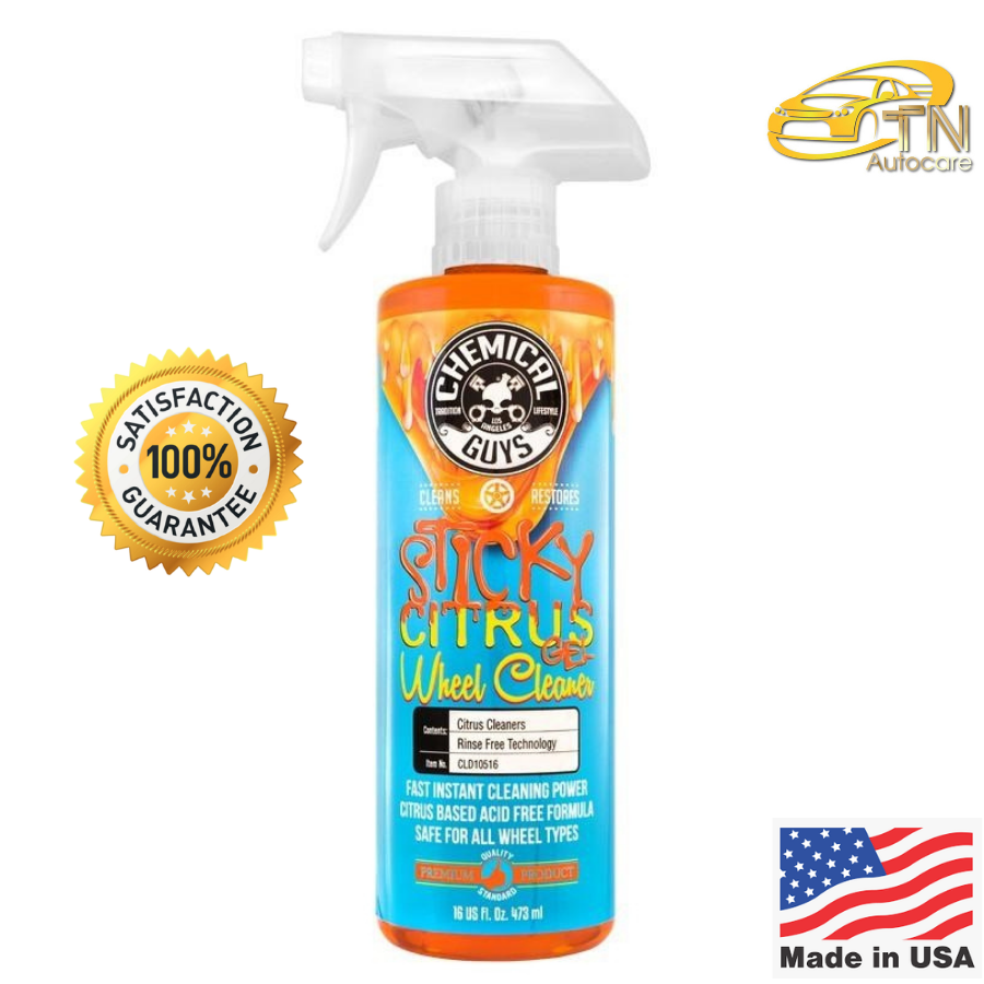 Chemical Guys - Sticky Citrus Wheel Cleaner Gel (16oz) (ขวดแท้)