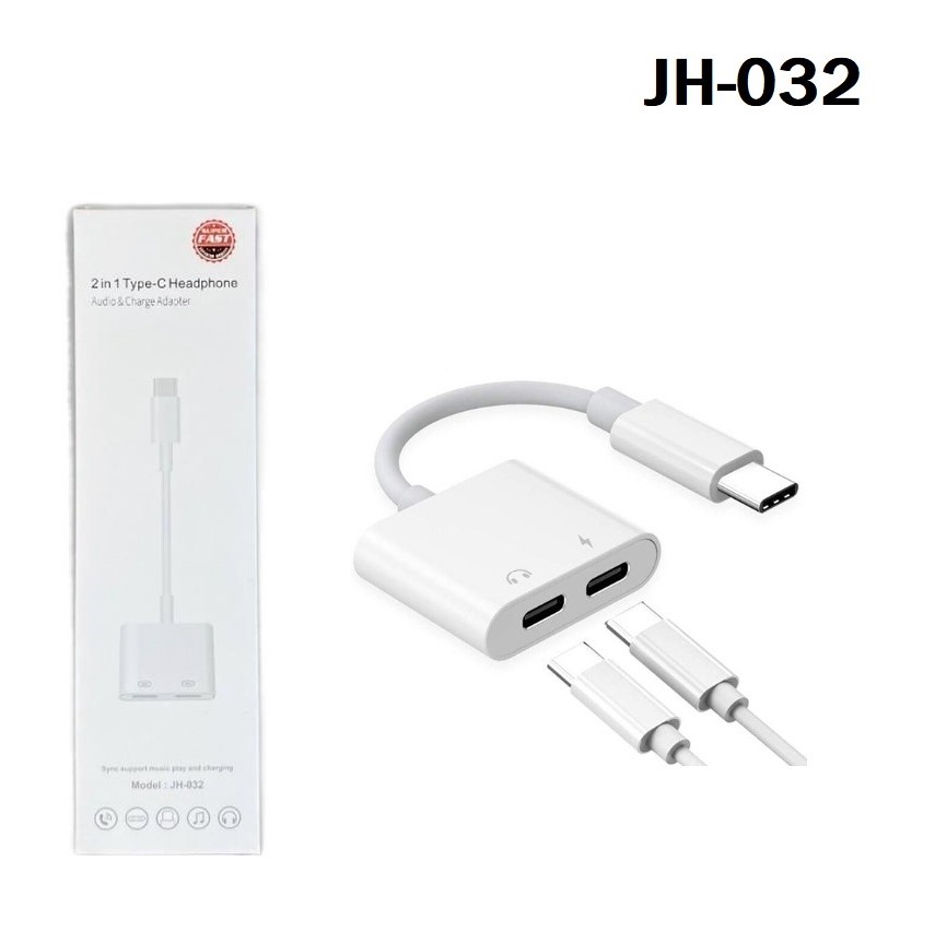 2in1 Type-C Headphone JH-032