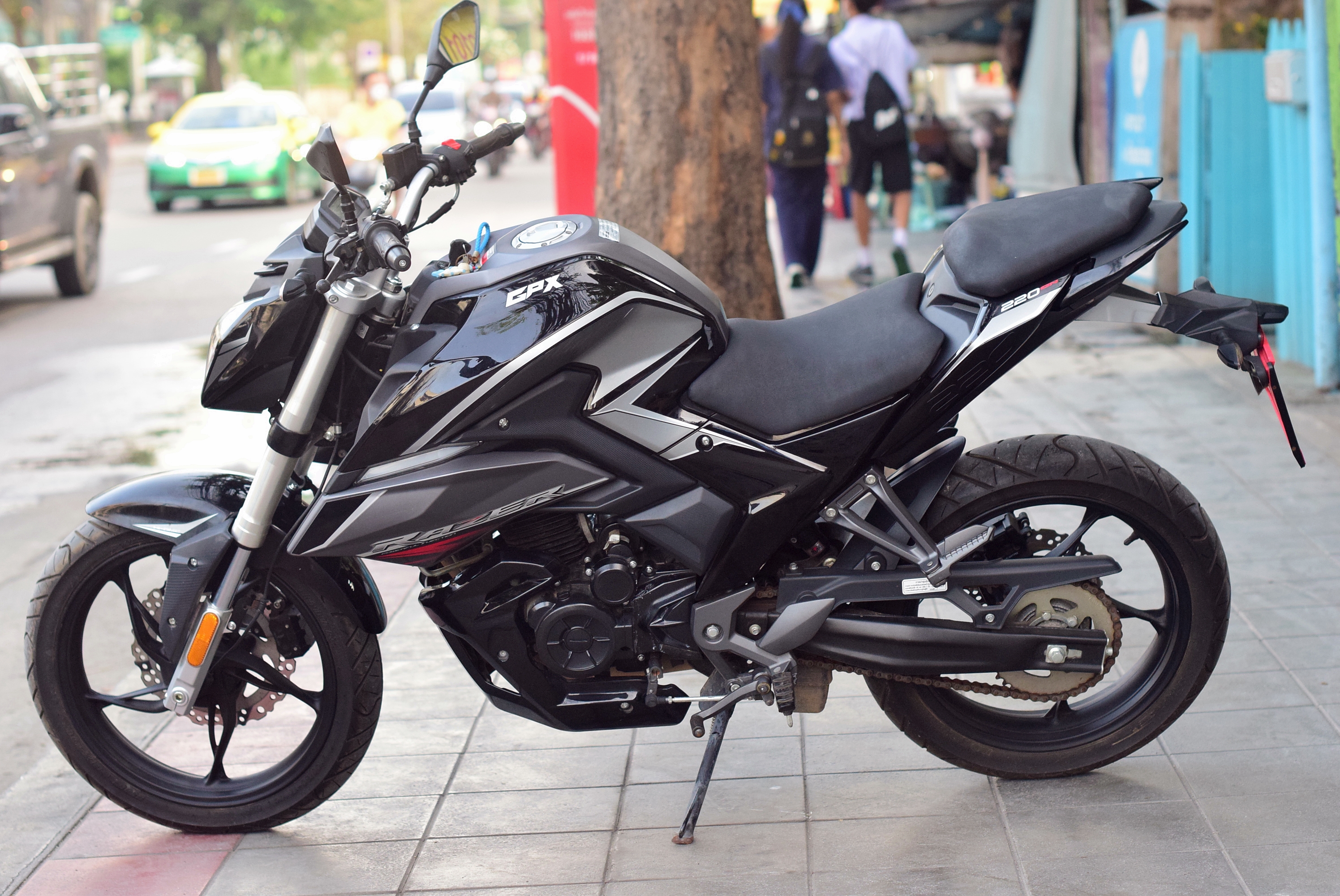 (ปิดการขาย)gpx razer 220gn ปี2022 ตัวใหม่ล่าสุด ระบบหัวฉีดไฟหน้า LED