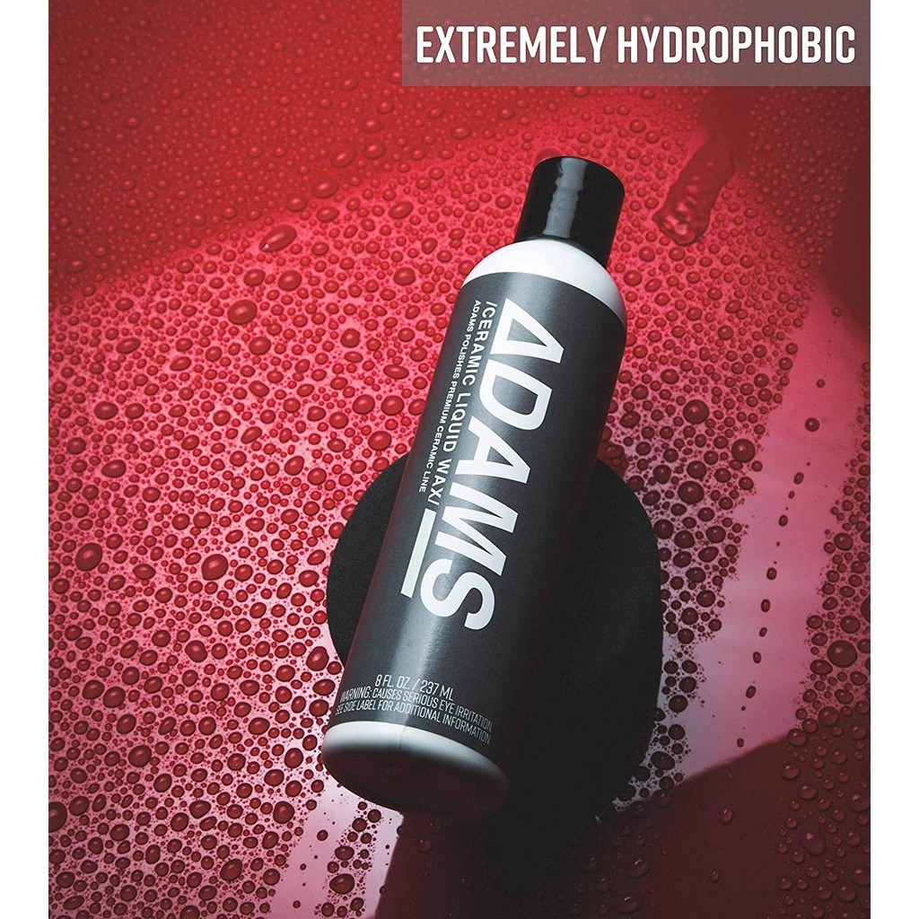 Adam's Ceramic Liquid Wax (12 oz/355 ml) น้ำยาเคลือบสี Adam's Ceramic Liquid Wax ผสมซิลิกา 30%