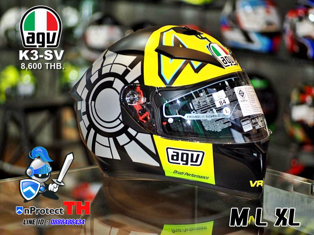 หมวกกันน็อค AGV K-3 SV GRAPHIC 2018
