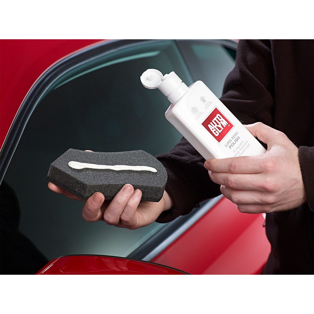 Autoglym SUPER RESIN POLISH 500 ml ฟื้นฟูคืนความเงางามสำหรับทุกสภาพผิวสีรถ