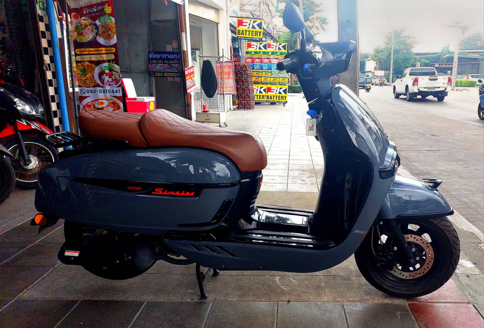 ปิดการขาย ส่งสระแก้วอีกคันครับ KEEWAY VICTORIA 200 สีเทาแรมโบสุดฮิต รุ่นใหม่สวยโดดเด่นไม่เหมือนใคร