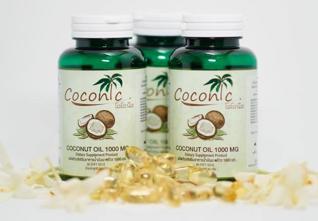Coconic น้ำมันมะพร้าวออร์เเกนิค บริสุทธิ์สกัดเย็น 60 แคปซูลเจล