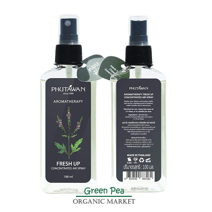 Phutawan สเปรย์ปรับอากาศ Concentrated Air Spray ขนาด 100 ml น้ำมันหอม ระเหยออแกนิค