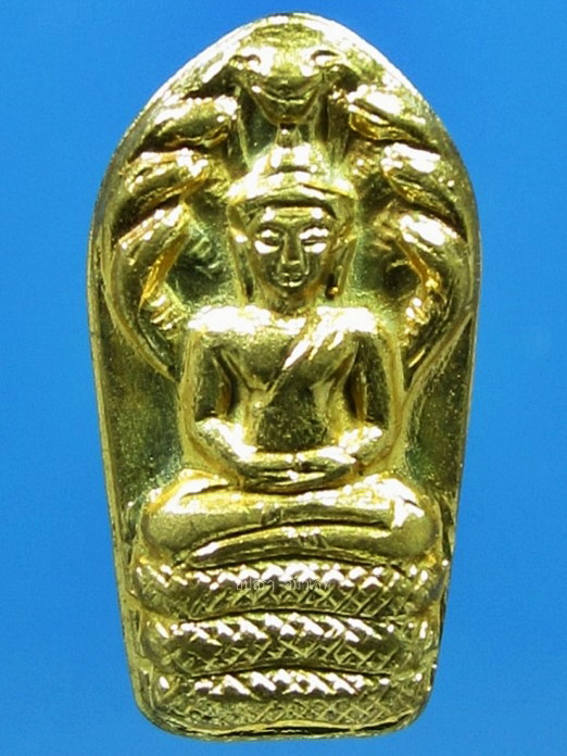 พระปรกใบมะขามตลาดแค หลวงปู่ศรี วัดประชาคมวนาราม (ป่ากุง) จ.ร้อยเอ็ด (2)
