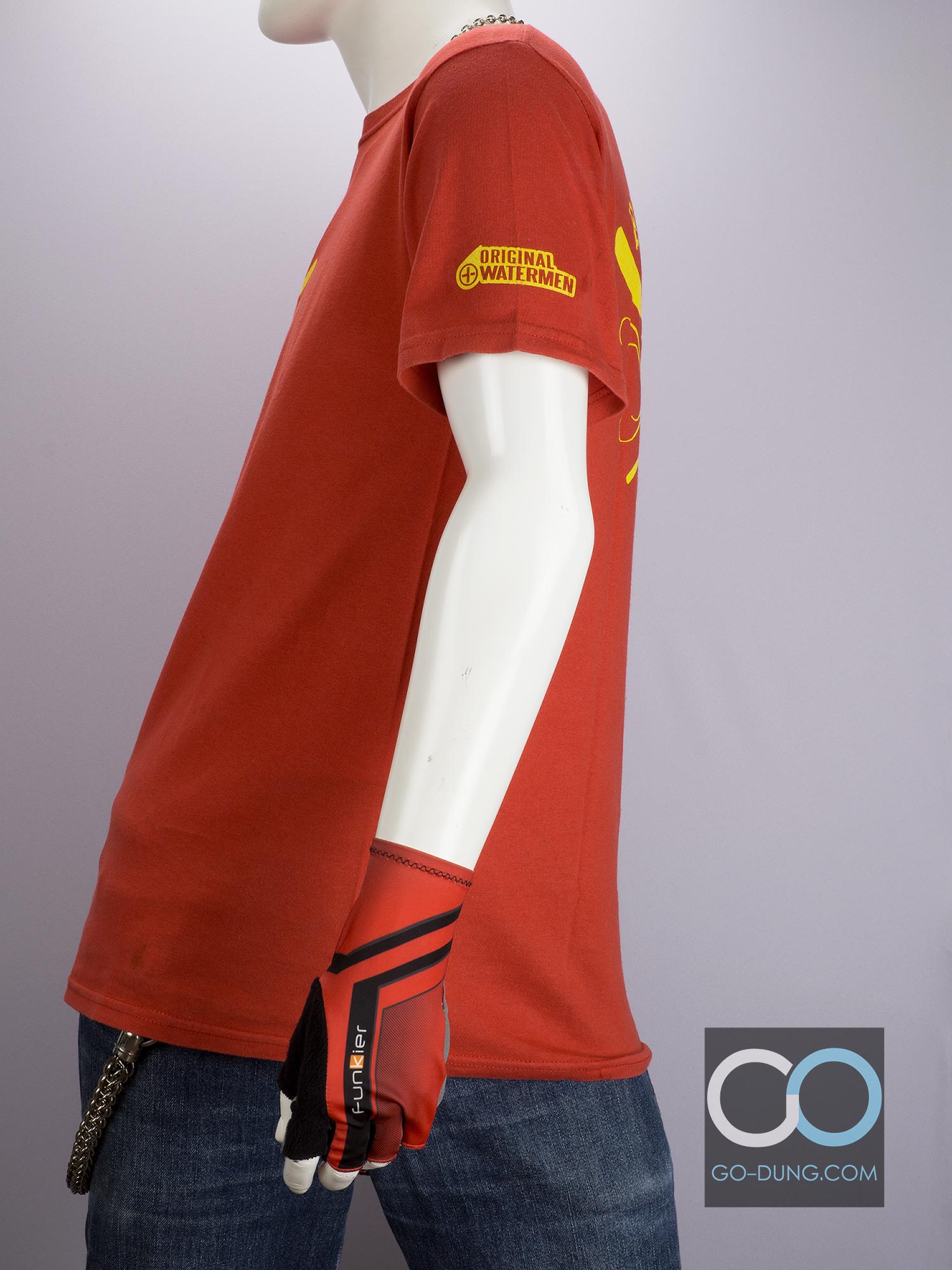 เสื้อยืดมือสอง GILDAN : ENGINITAS JUNIOR LIFE GUARD ผ้า 100 คอตตอน