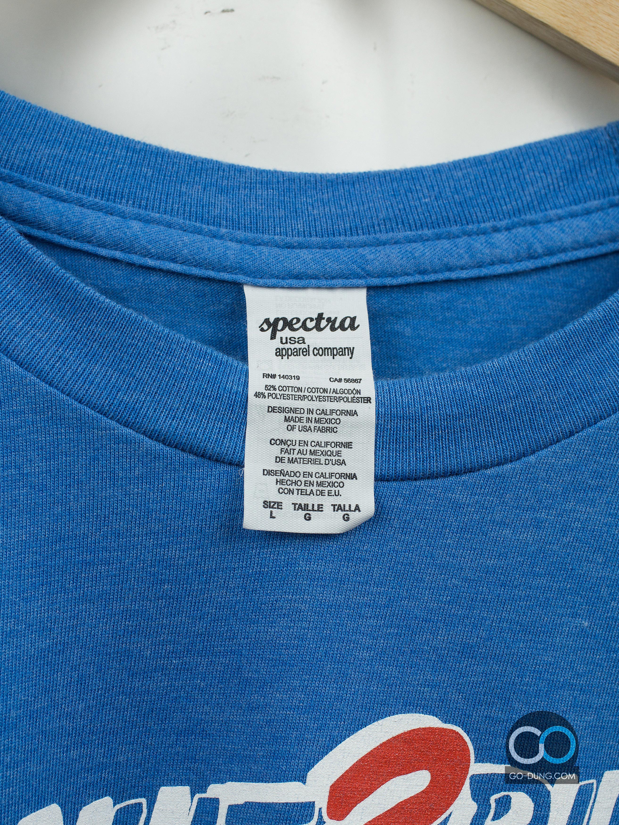 เสื้อยืดมือสอง SPECTRA : AUT 2 RUN ผ้าบาง ผ้าผสม 52/48